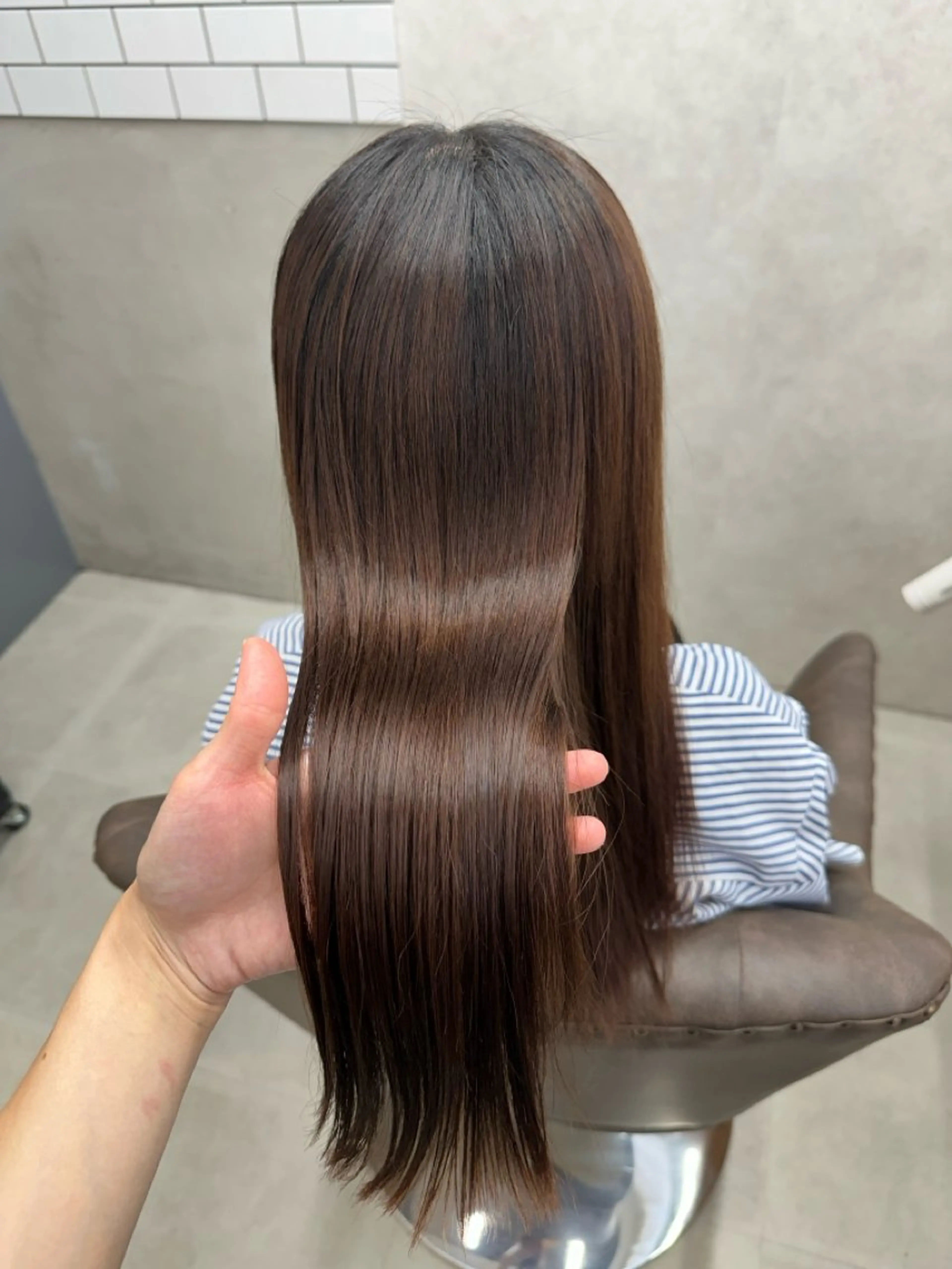 ロング 縮毛矯正 nanami🌼 カットモデル募集中のヘアスタイル