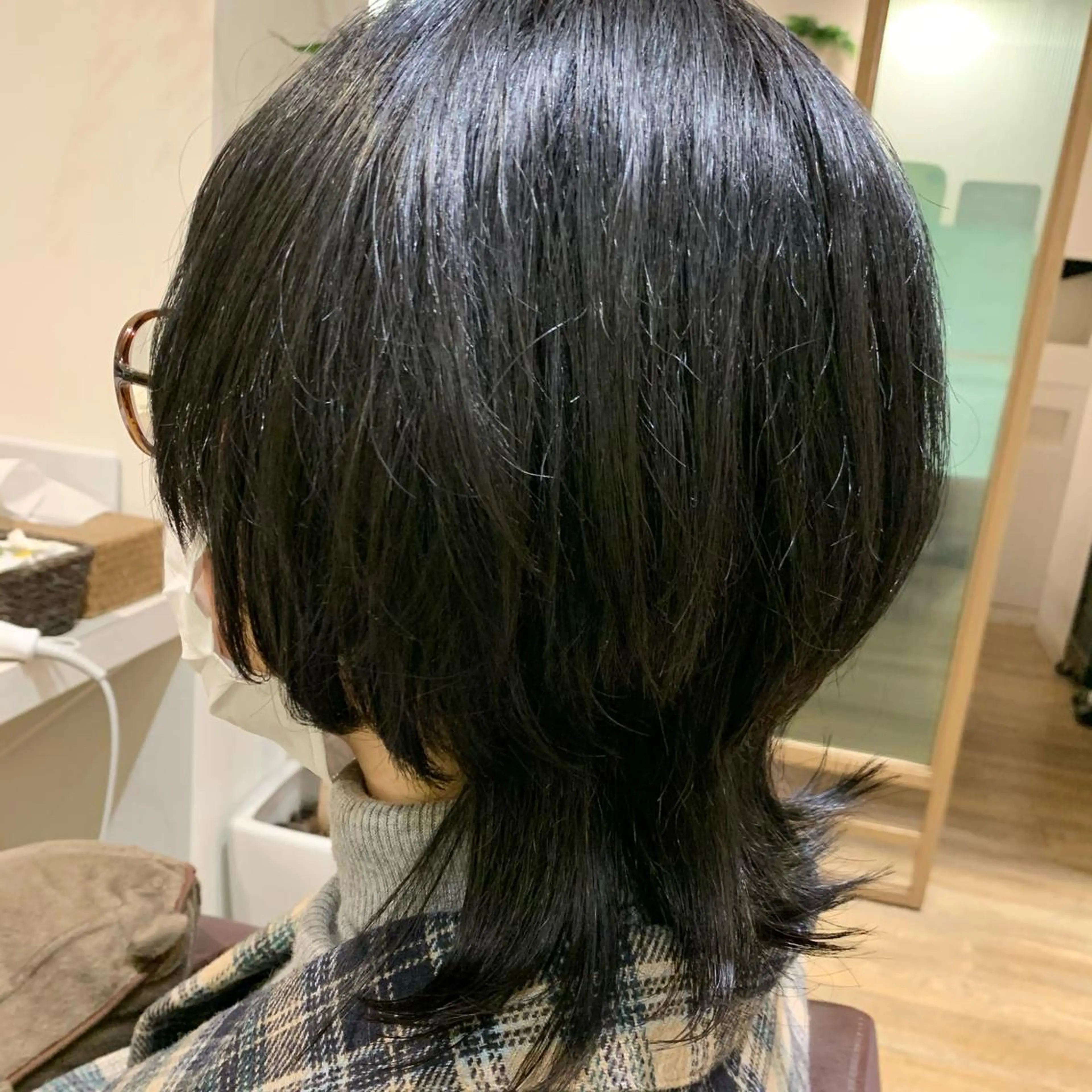 ショート ヘアアレンジ ウルフカット カット ショート×カラー 🦊堀米早紀【荻窪】のマツエク・マツパデザイン