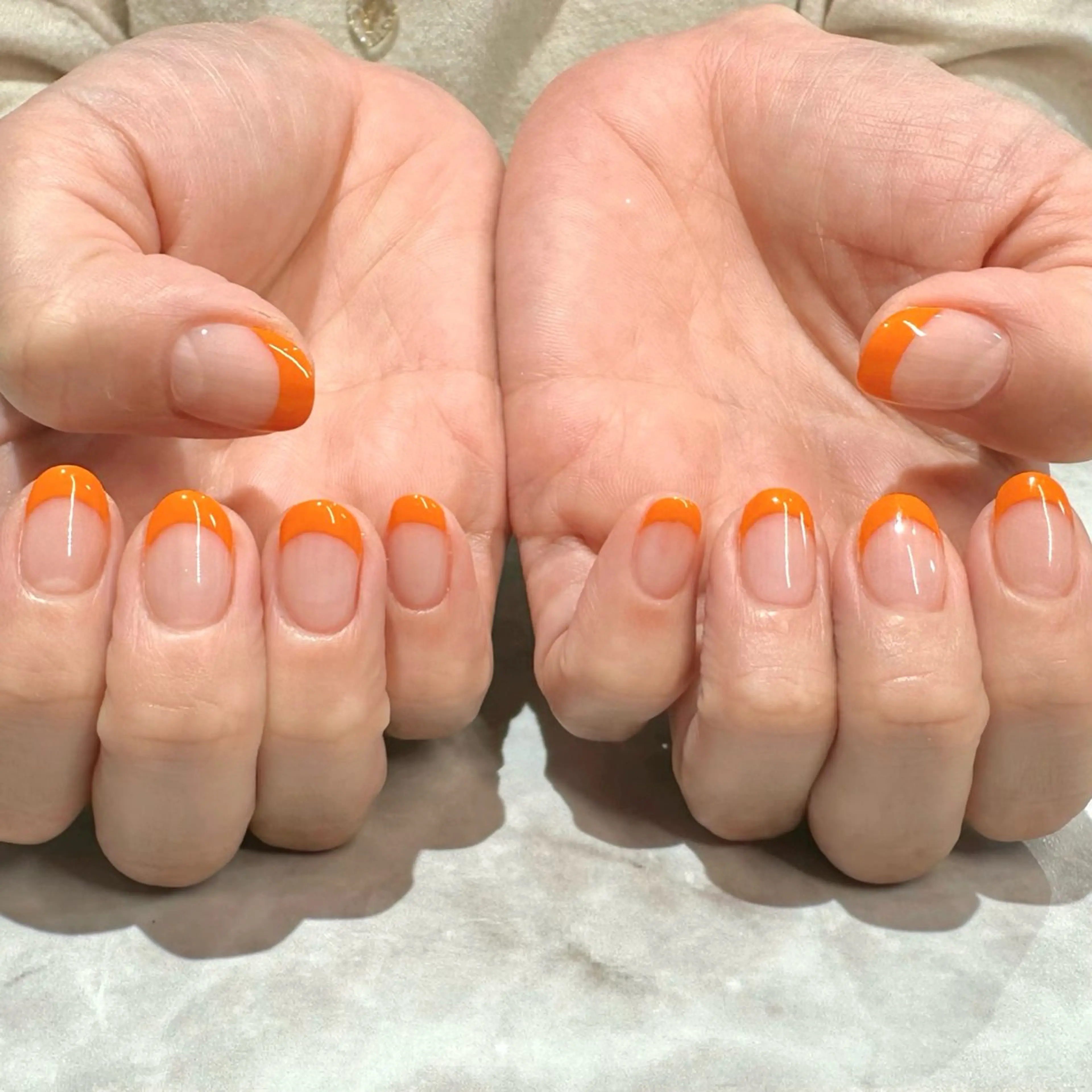 ネイル フレンチネイル ハロウィン erinca nail所属・圦本 有紀のネイルデザイン