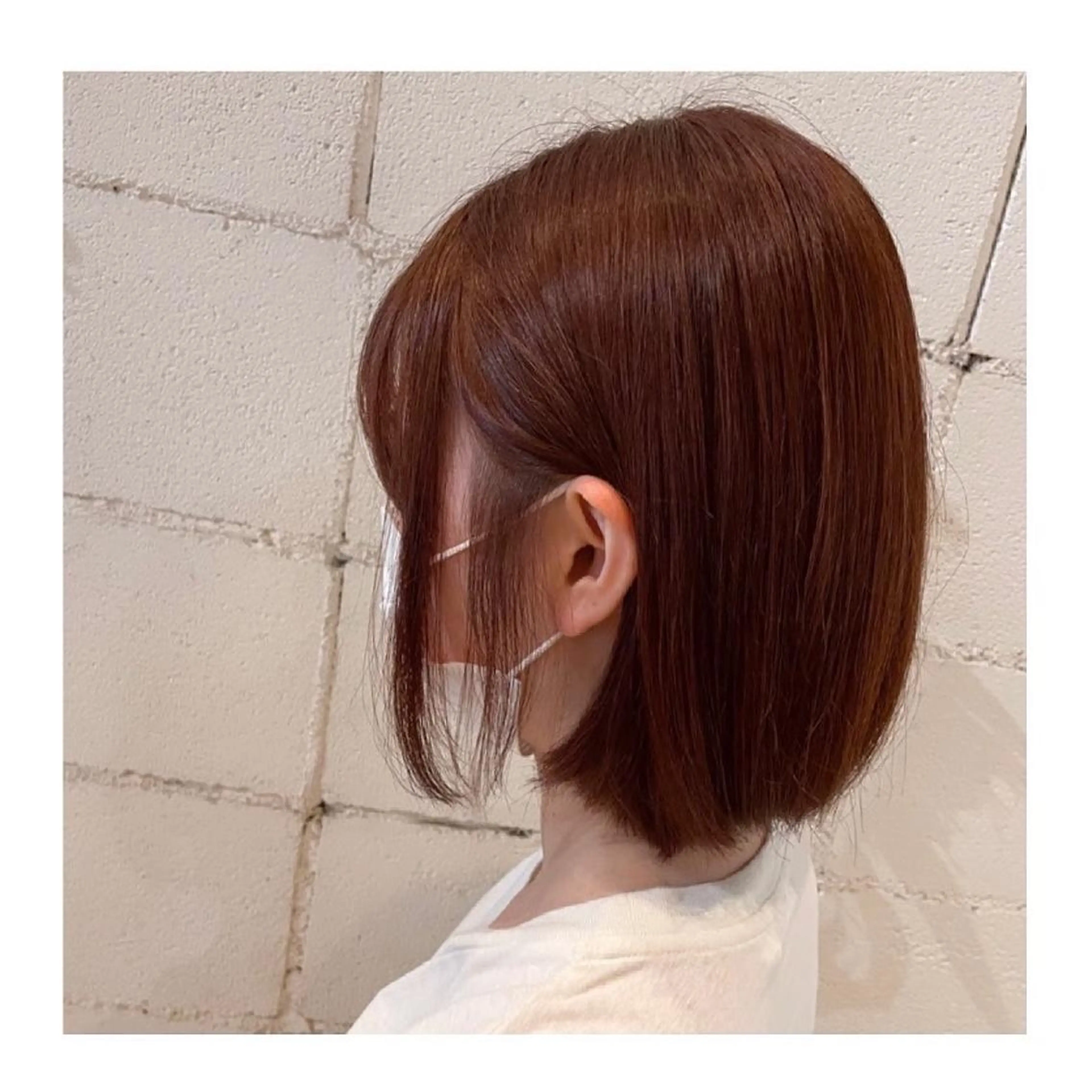 ミディアム カラー オレンジ トリートメント ヘアカラー トリートメント ❁⃘ ち だ り さ ❁⃘のヘアスタイル