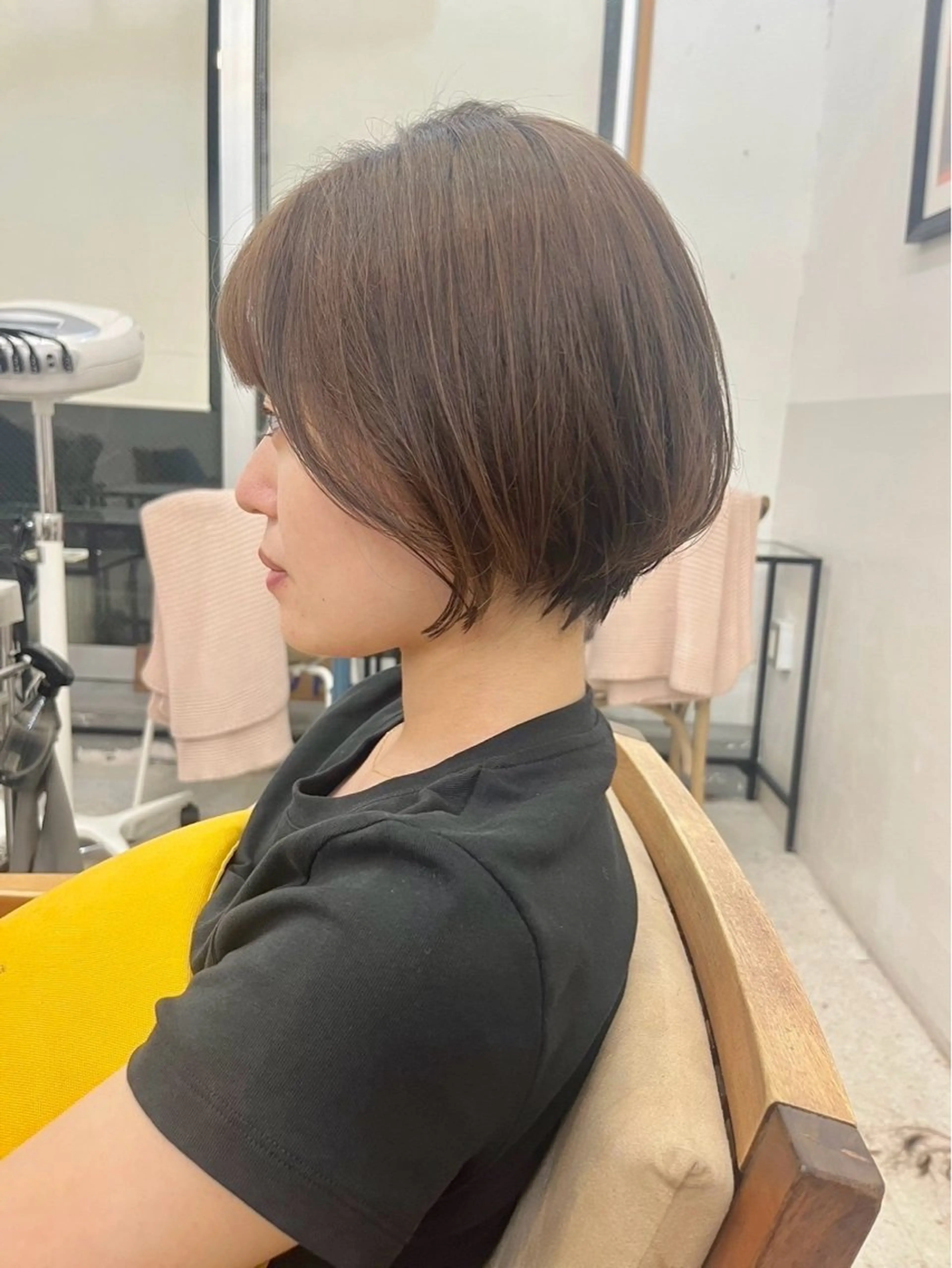 ショート ショートヘア hana✂︎メンズ ニュアンスパーマのヘアスタイル