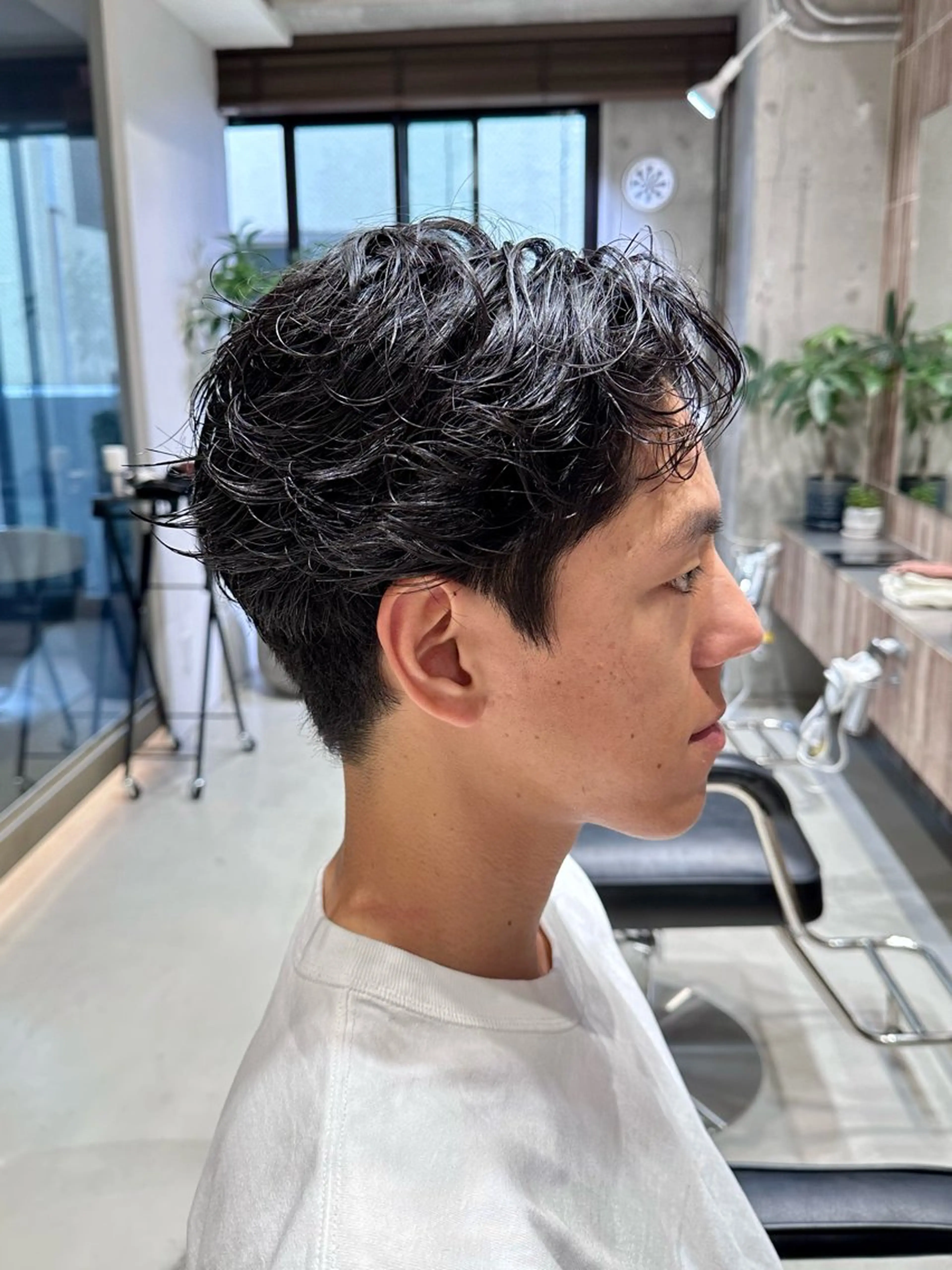 ショート メンズ カット パーマ 横浜/カット/ HAYATOのヘアスタイル