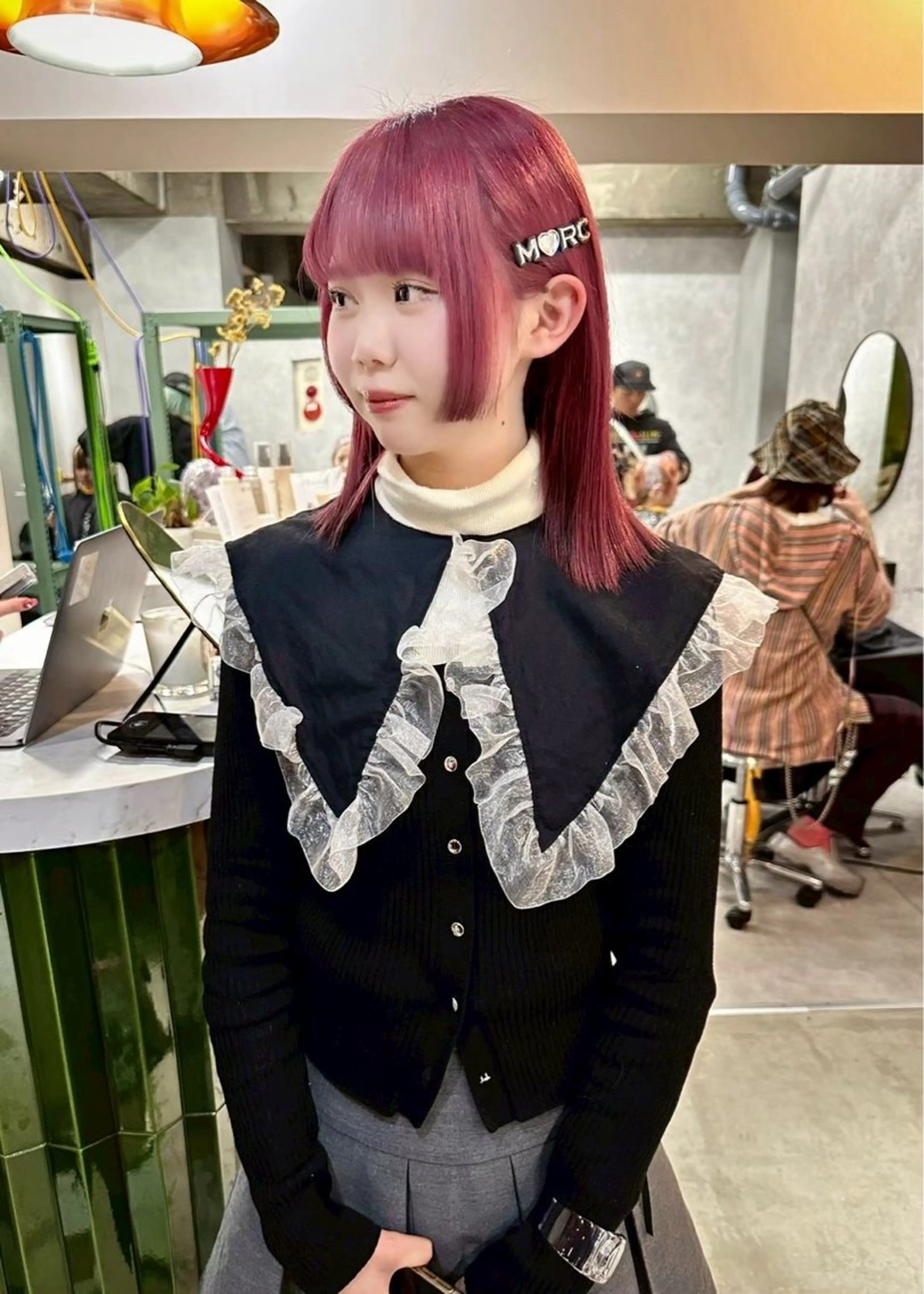 minimo限定🎀 ‪ブリーチ×カラー/ブリーチカラー/ハイトーンカラー/暖色カラーの写真