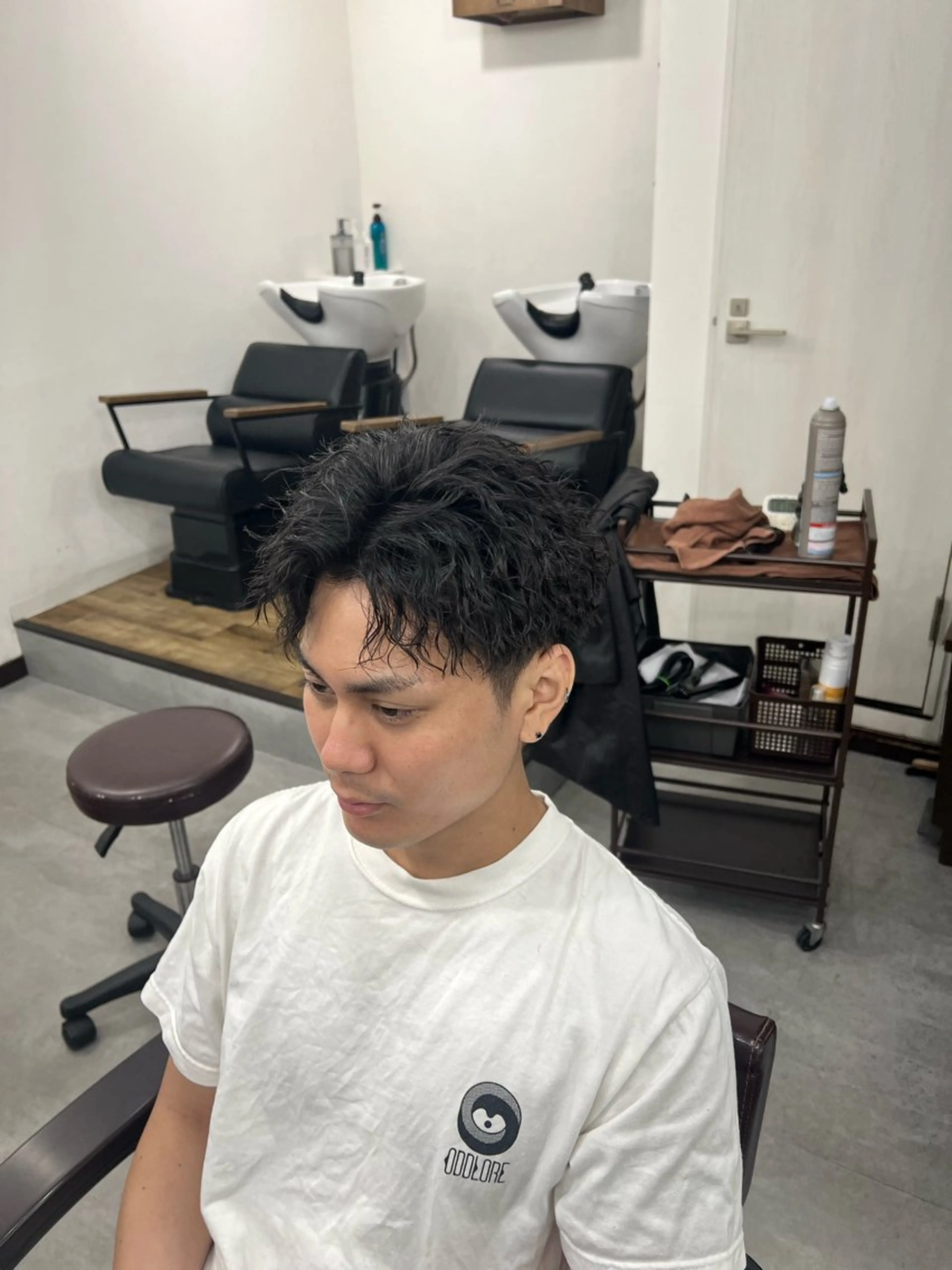 メンズ カット パーマ 🔥men's🔥 ショウキのヘアスタイル