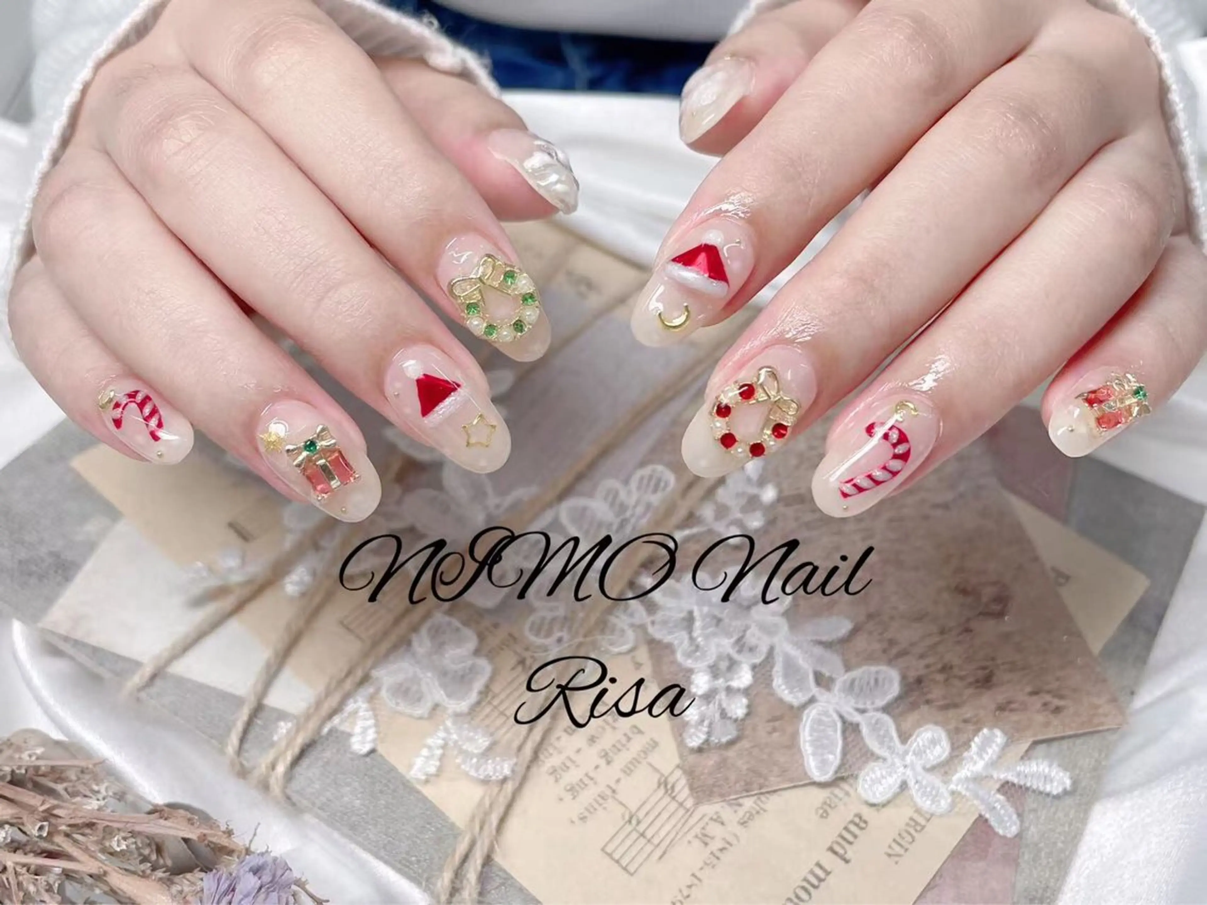 ネイル クリアネイル 長さ出し フットネイル フレンチネイル ジェルネイル ハンドネイル RI SA☀️ リサのネイルデザイン