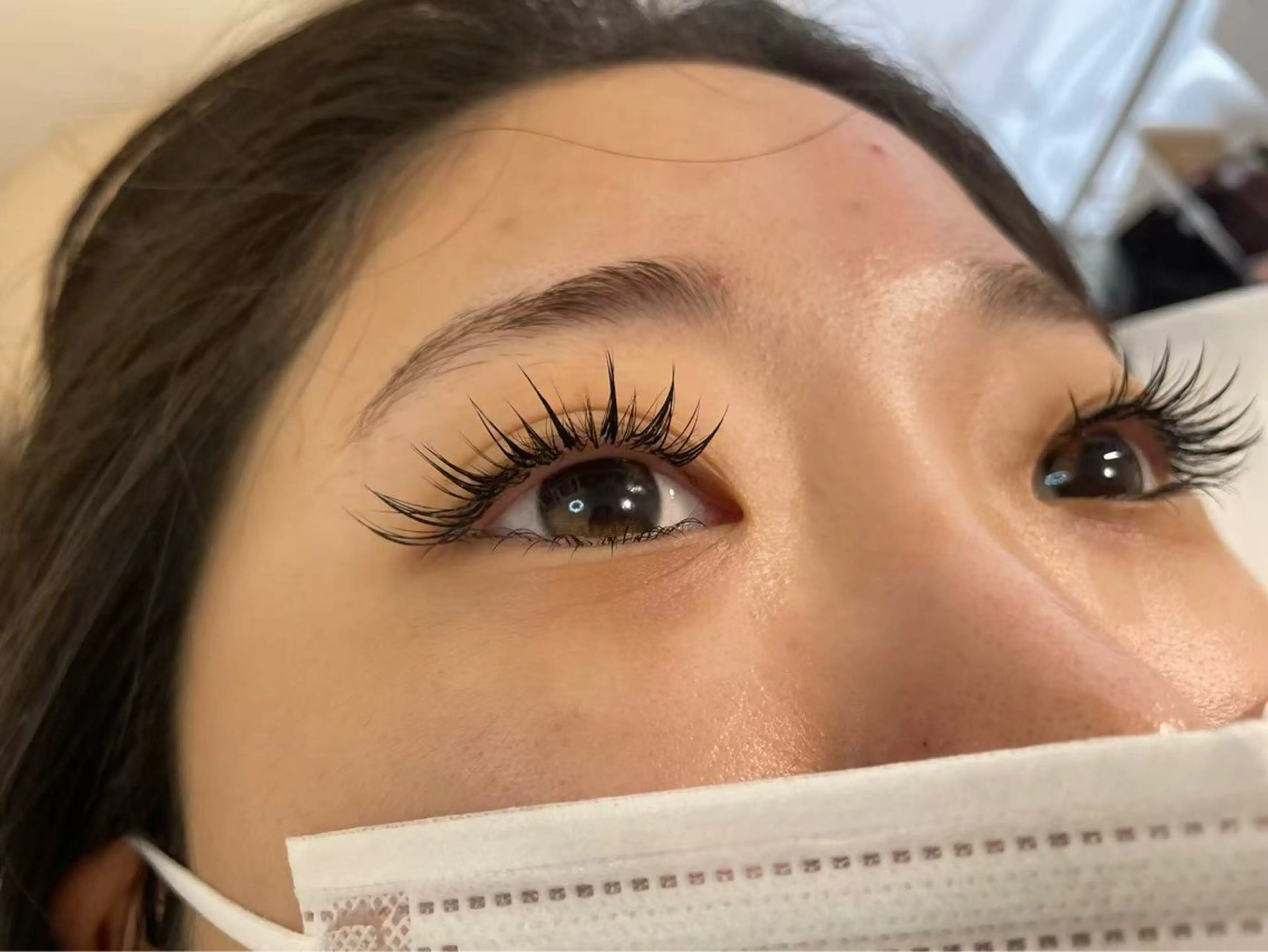 マツエク・マツパ ボリュームラッシュ EYE Bright eyelash(アイブライト)所属・静 かのマツエク・マツパデザイン