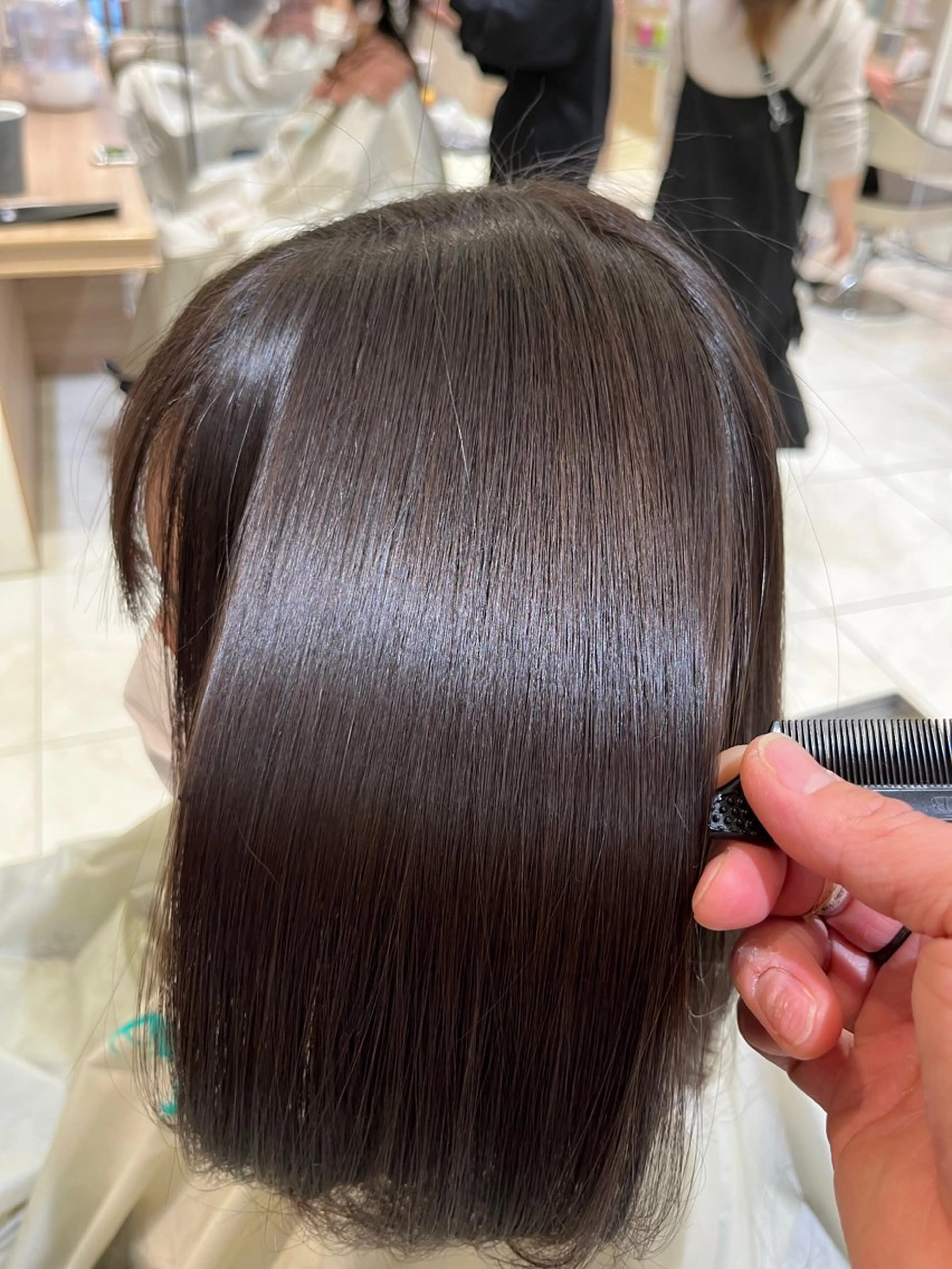 ショート カラー 🫧透けカラー🫧 乃愛のヘアスタイル