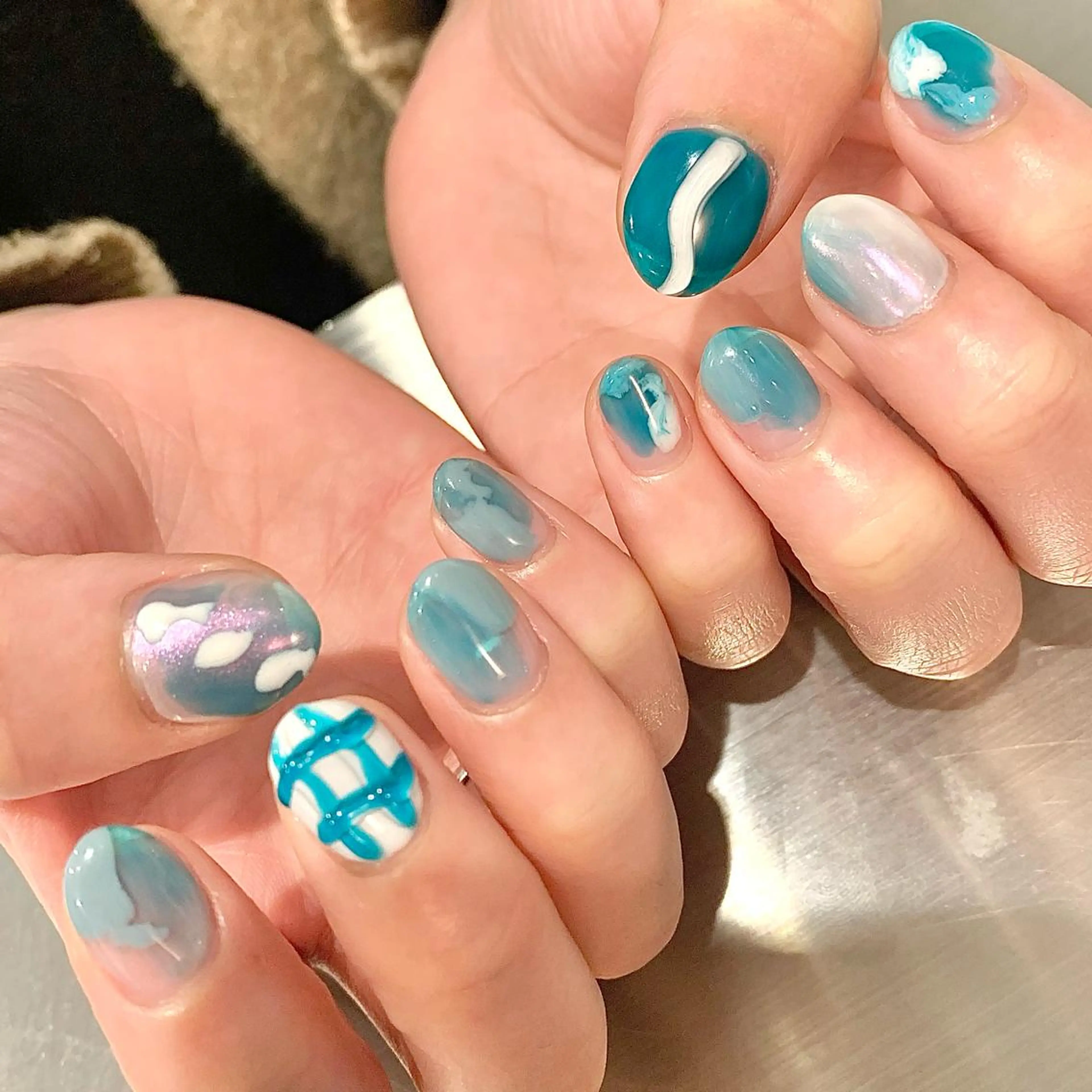 ネイル キャッツアイ西荻窪店 yasuoのネイルデザイン