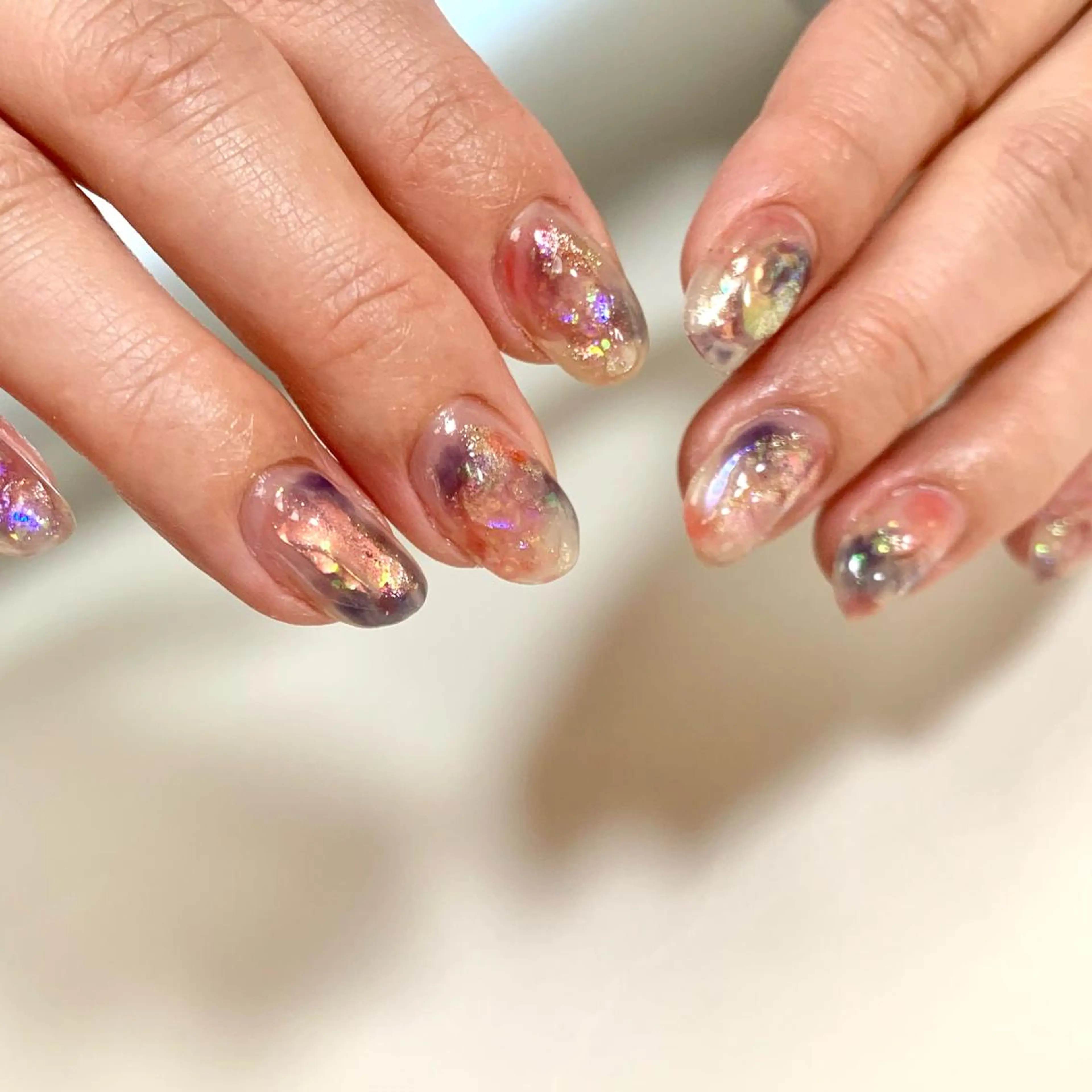 ネイル ニュアンスネイル ハンドネイル T Kのネイルデザイン