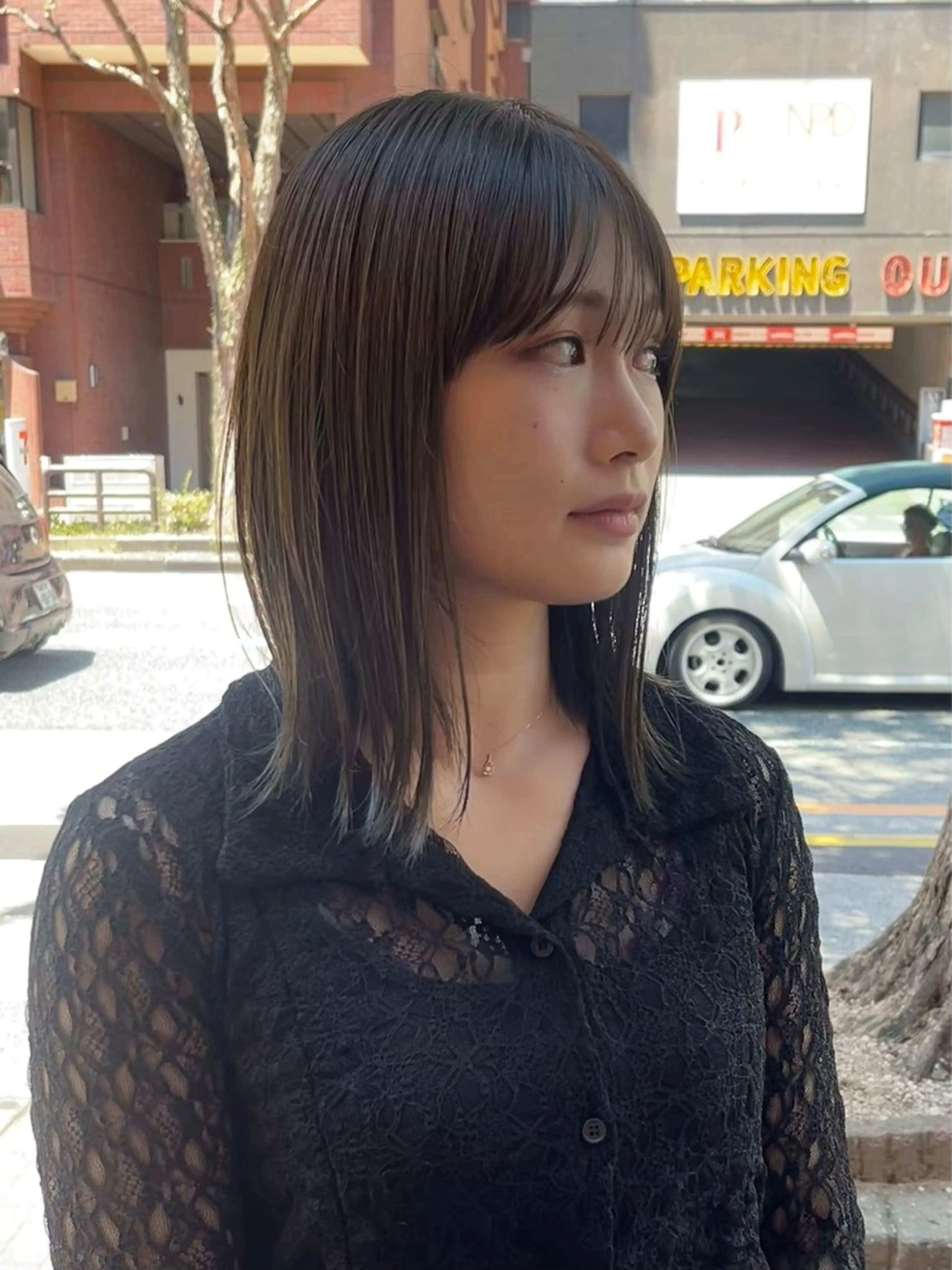 ミディアム ヘアカラー トリートメント 園田 渉 ◤SHIKIO◢のヘアスタイル