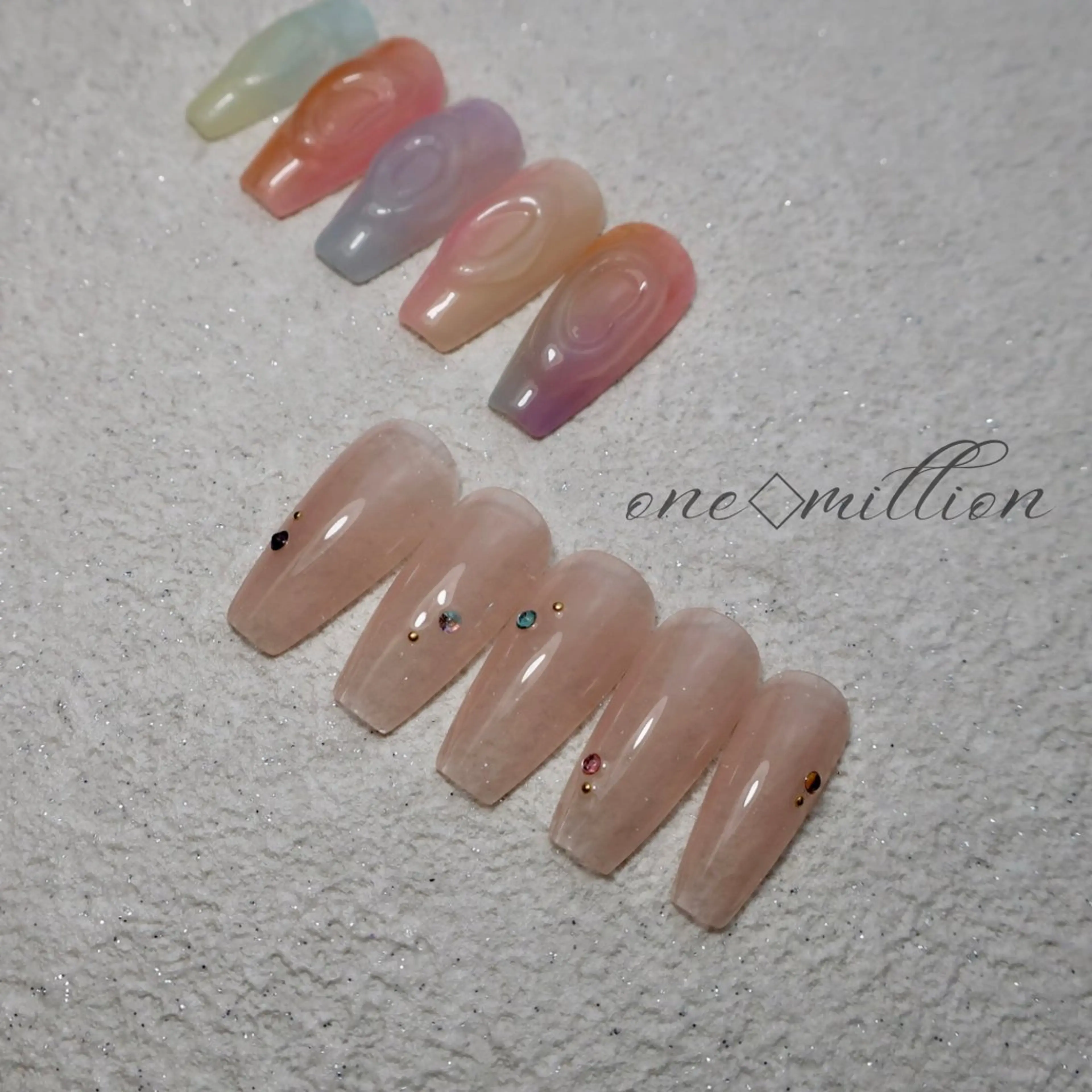 ネイル nail salon ワンミリオンのネイルデザイン