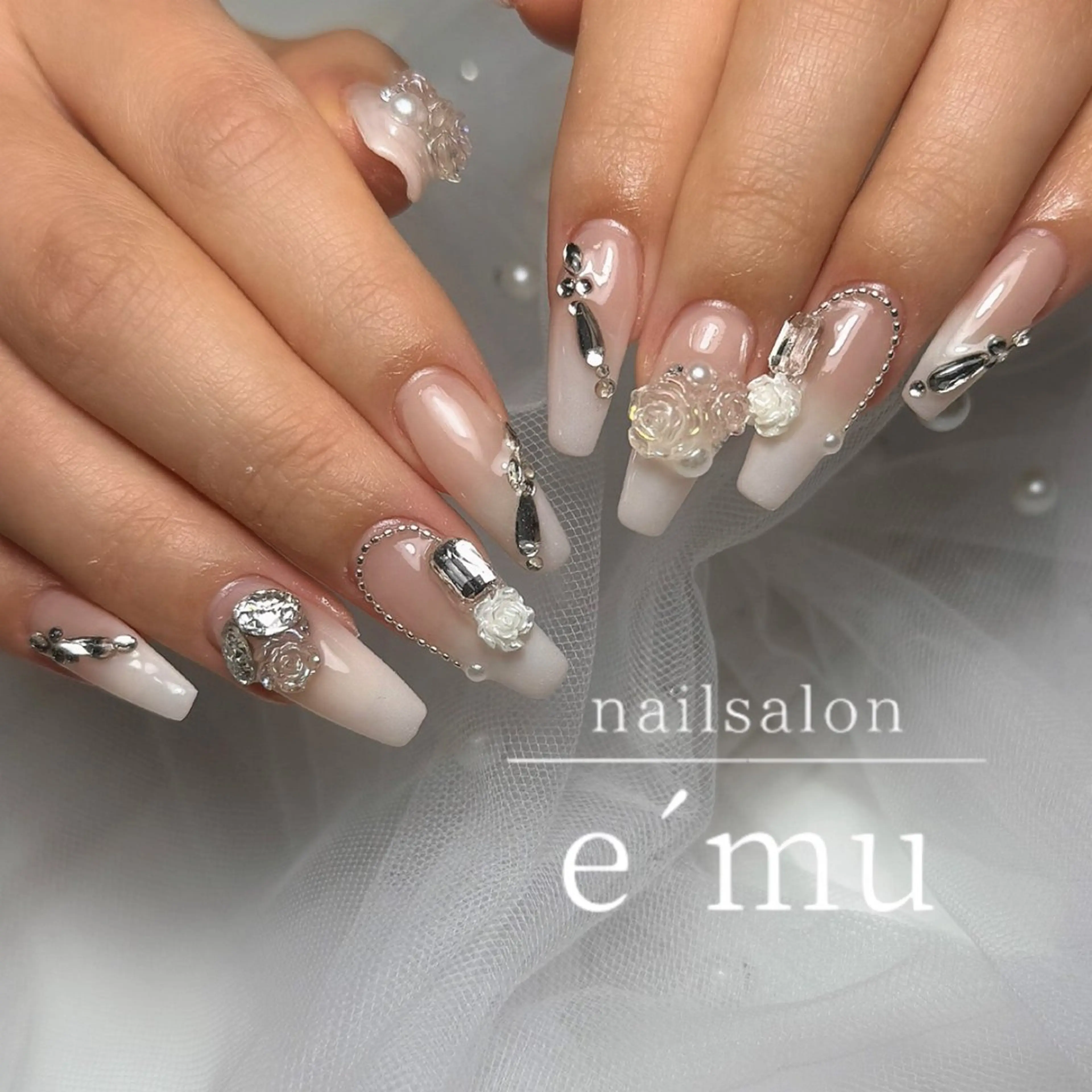 ネイル ハンドネイル nailsalon e´muのネイルデザイン