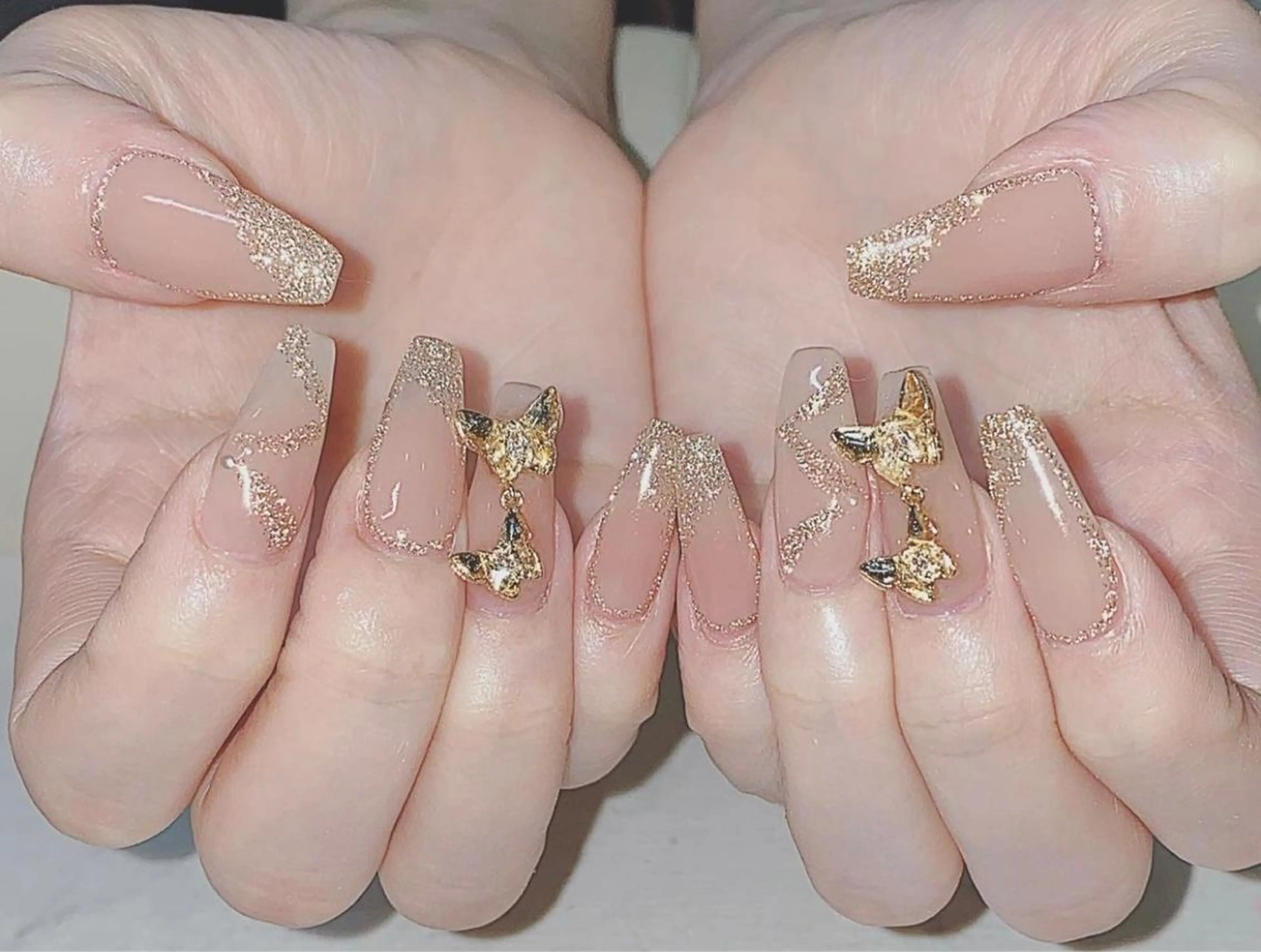 ネイル ハンドネイル Moana Nail 長さだし専門店のネイルデザイン