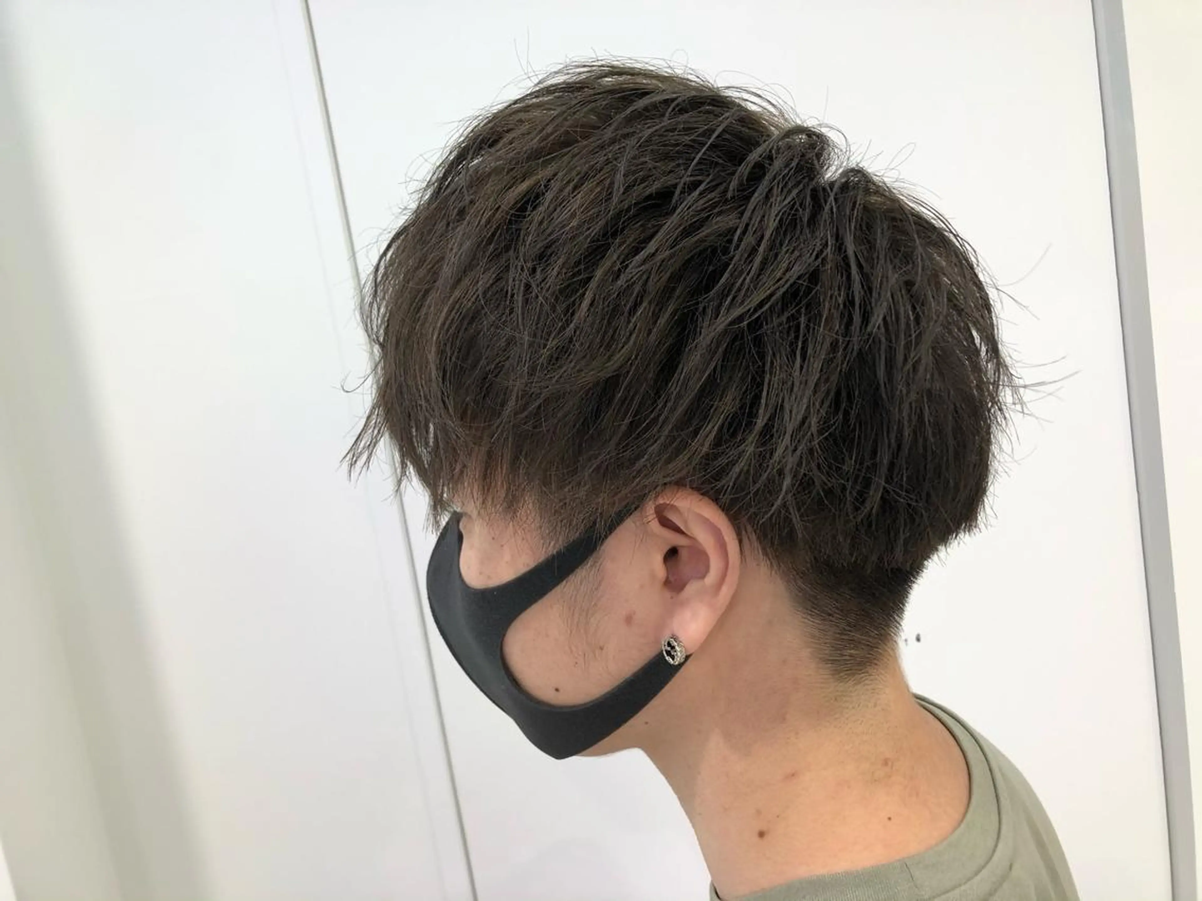 カラー メンズ BABY 艶髪暗髪ヘア💖達人のヘアスタイル