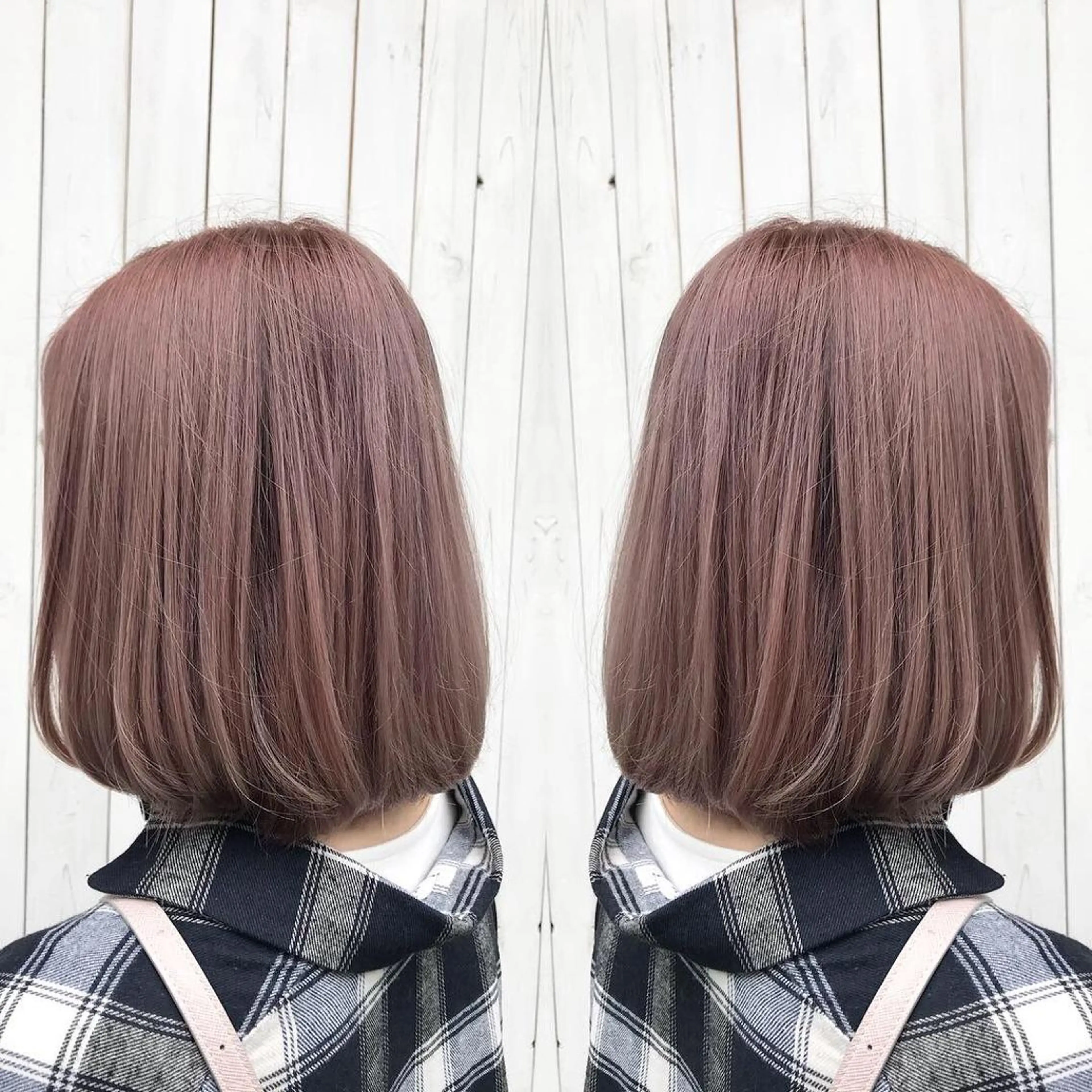 ミディアム カラー ブリーチ ケアブリーチ LOHAS 関根真由美のヘアスタイル