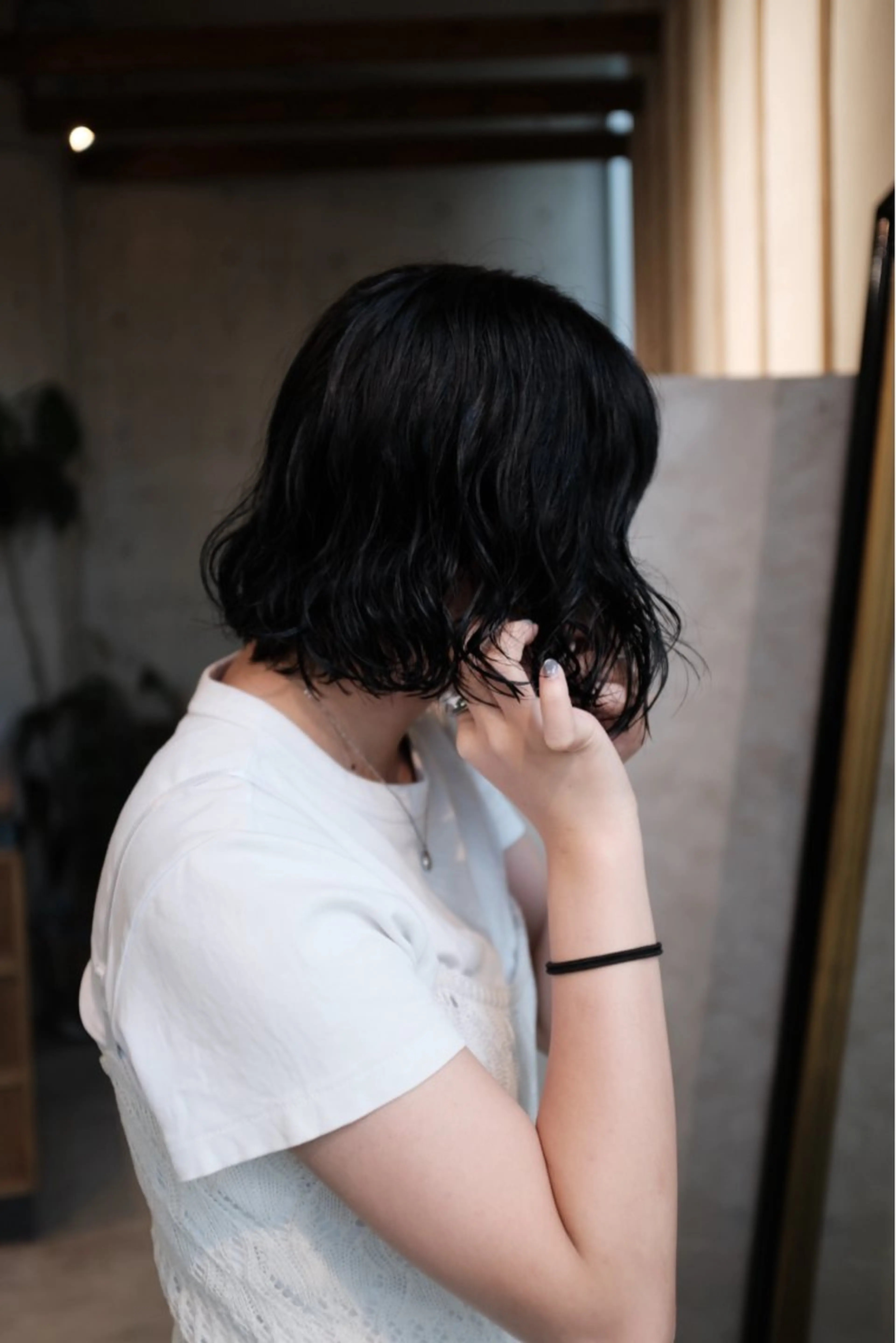 ショート パーマ Door代官山所属・詩織/パーマ /代官山のヘアスタイル