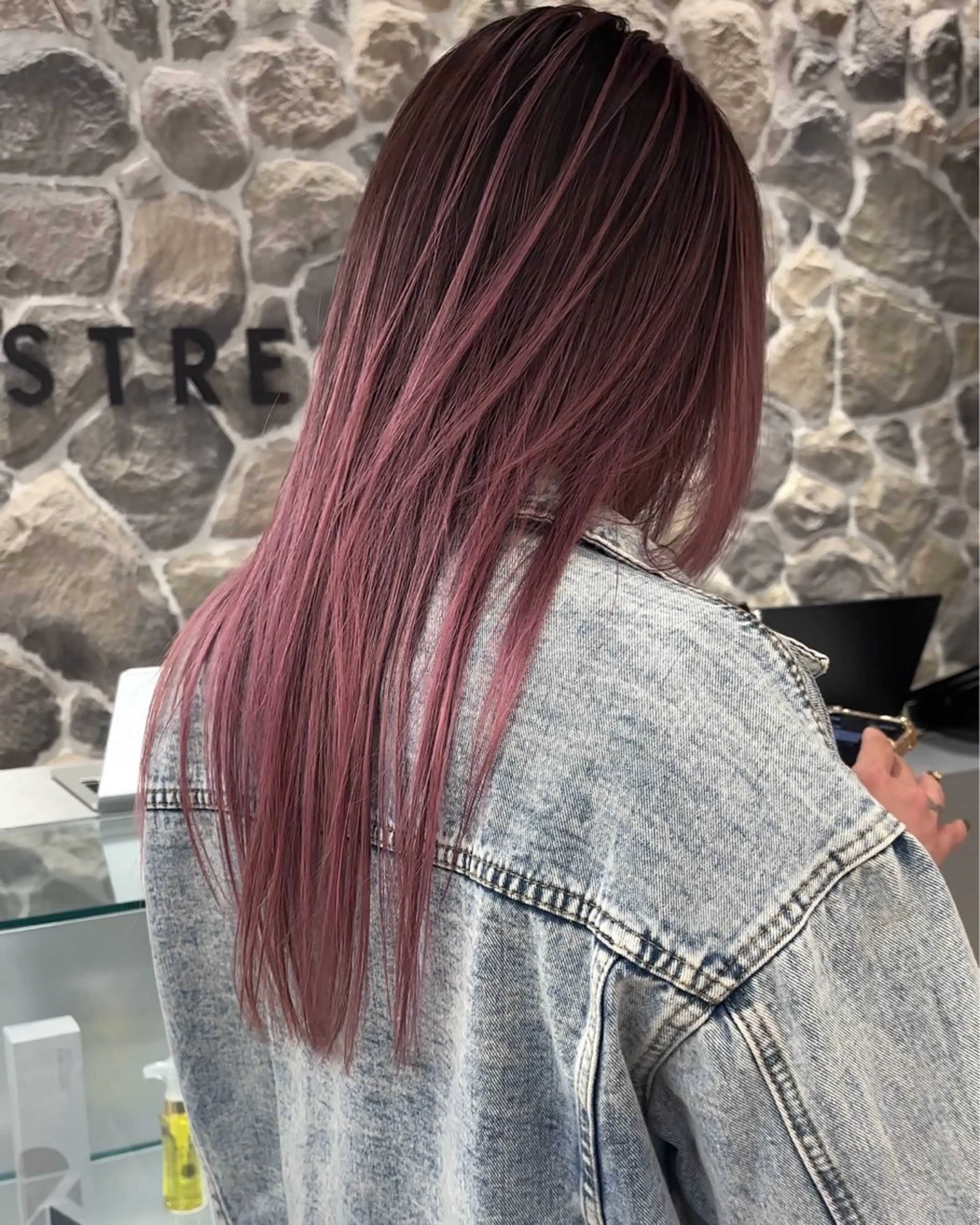 ロング カラー カット ヘアカラー 🌺KANA🇺🇸 海外トレンドヘアのヘアスタイル