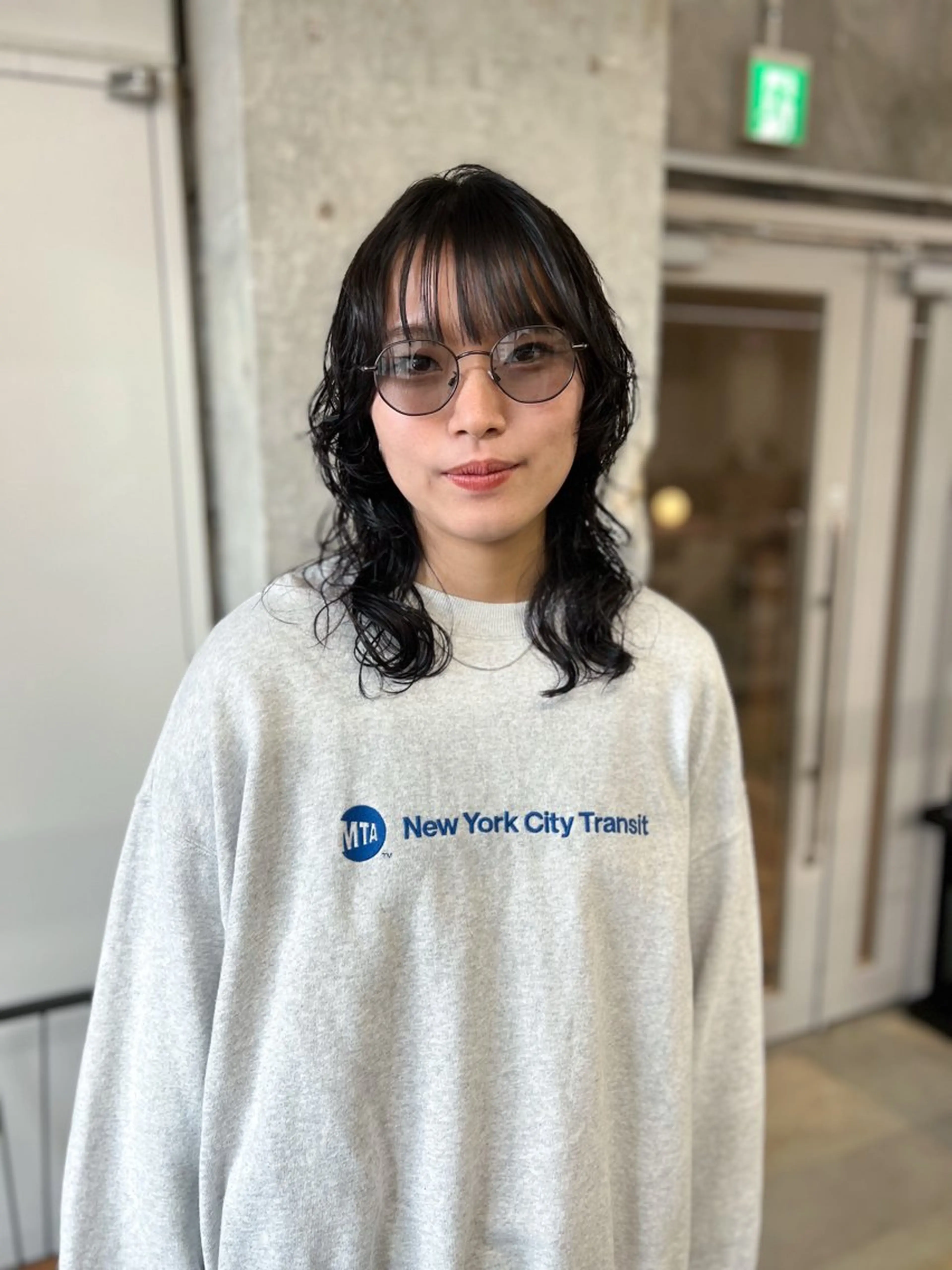 セミロング カット パーマ 伊藤ほのか /パーマ/ショートのヘアスタイル