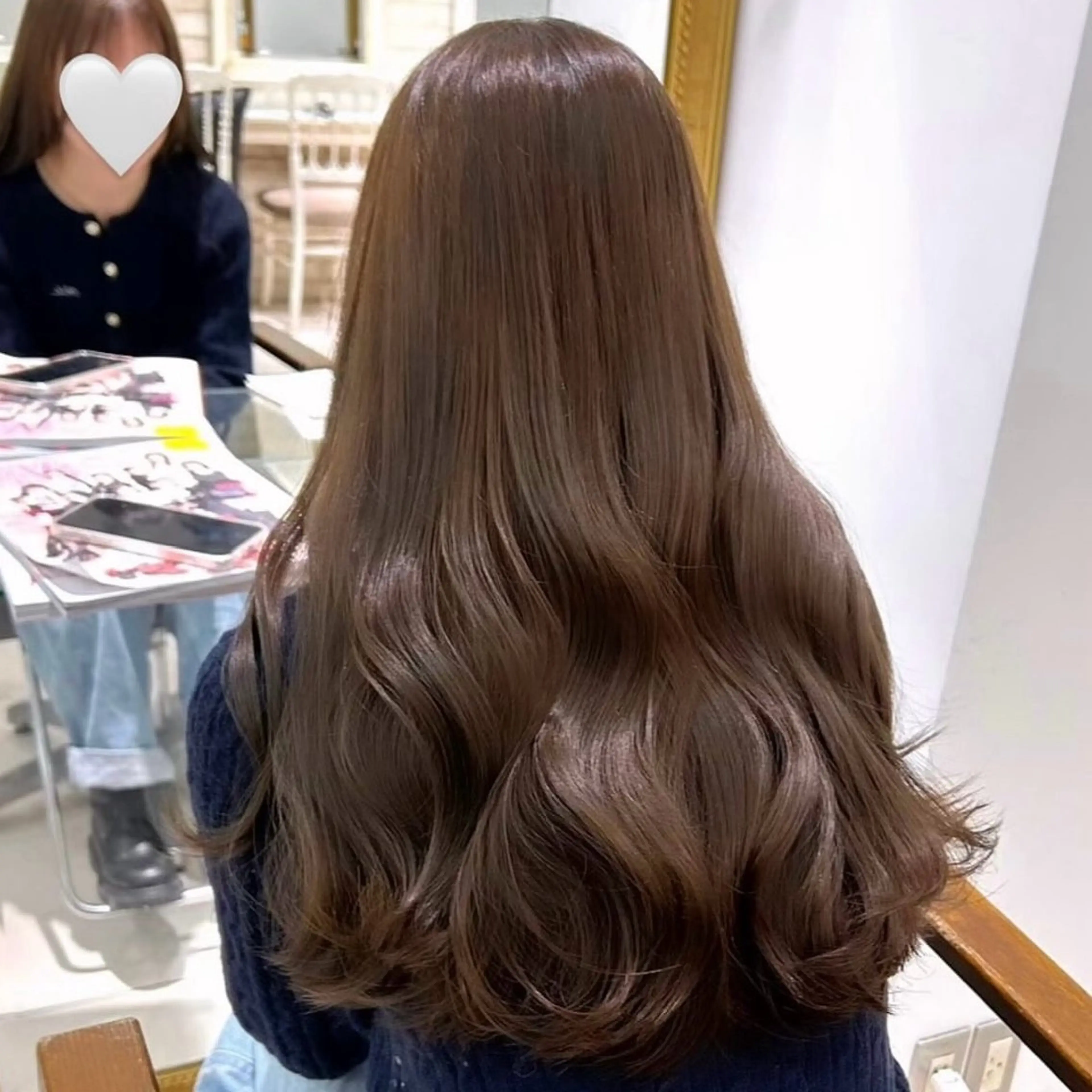 カラー ヘアカラー 韓国hair＆eye 🩶 Ruriのマツエク・マツパデザイン
