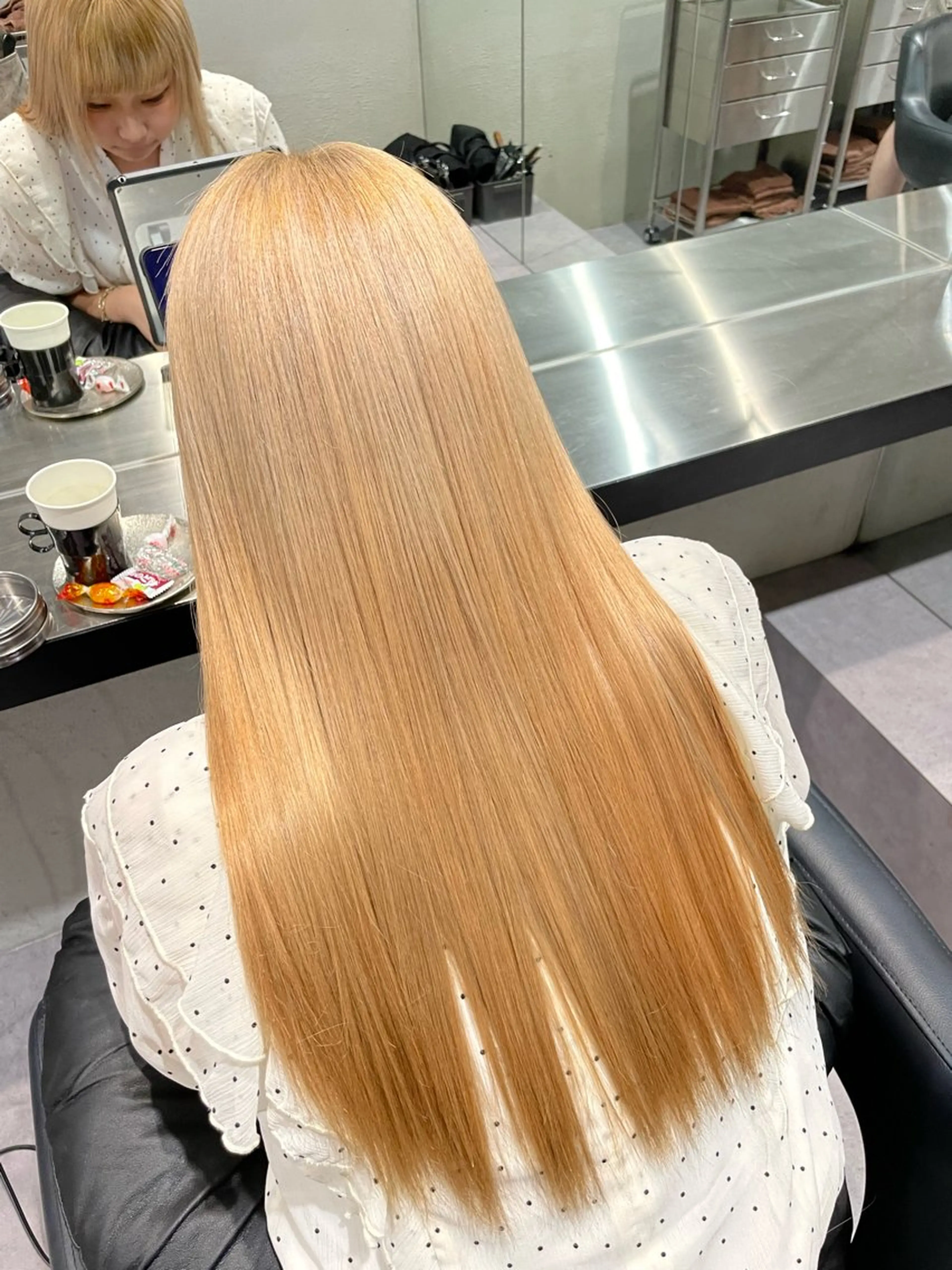 ロング 韓国ヘア AYUMIのヘアスタイル