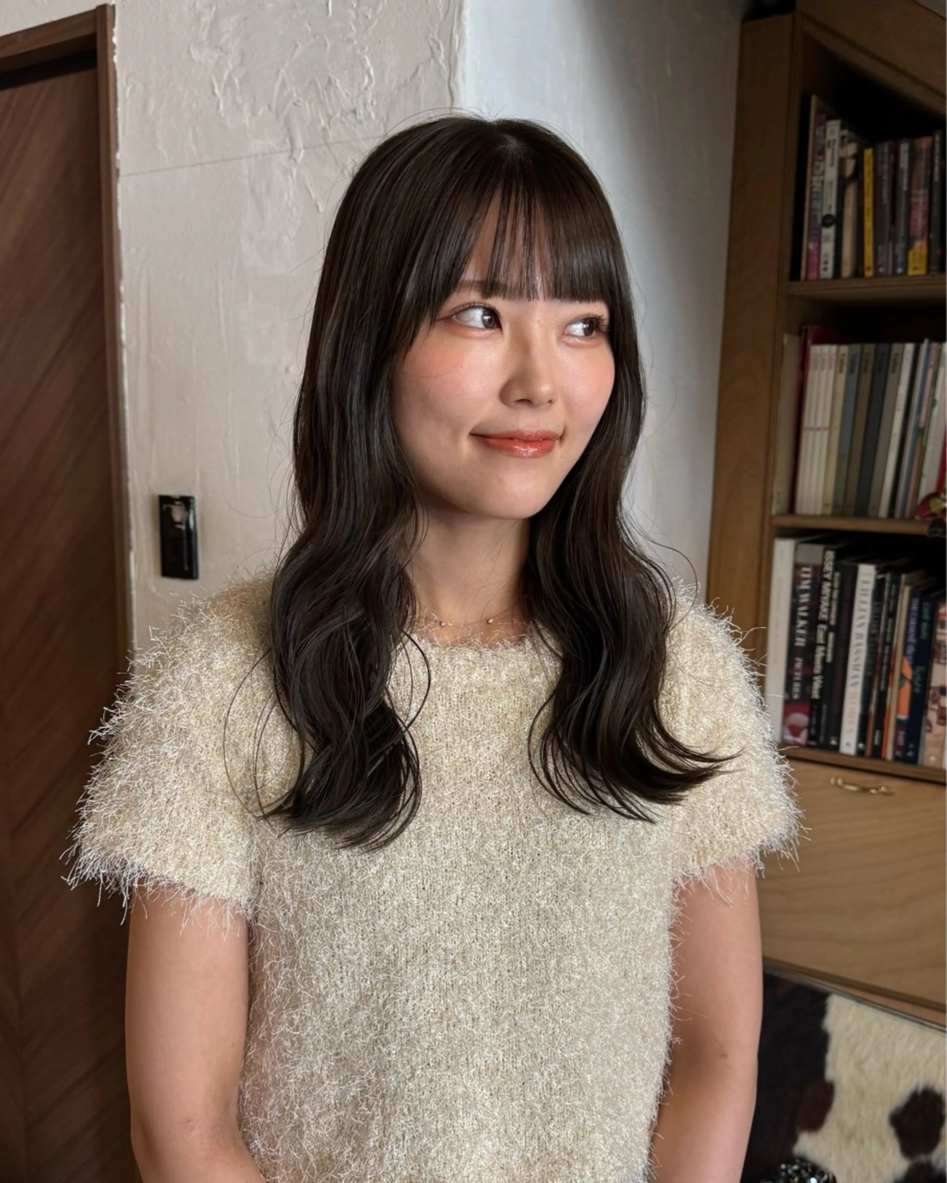 ロング カット amy.所属・amy.館澤 鮎奈のヘアスタイル