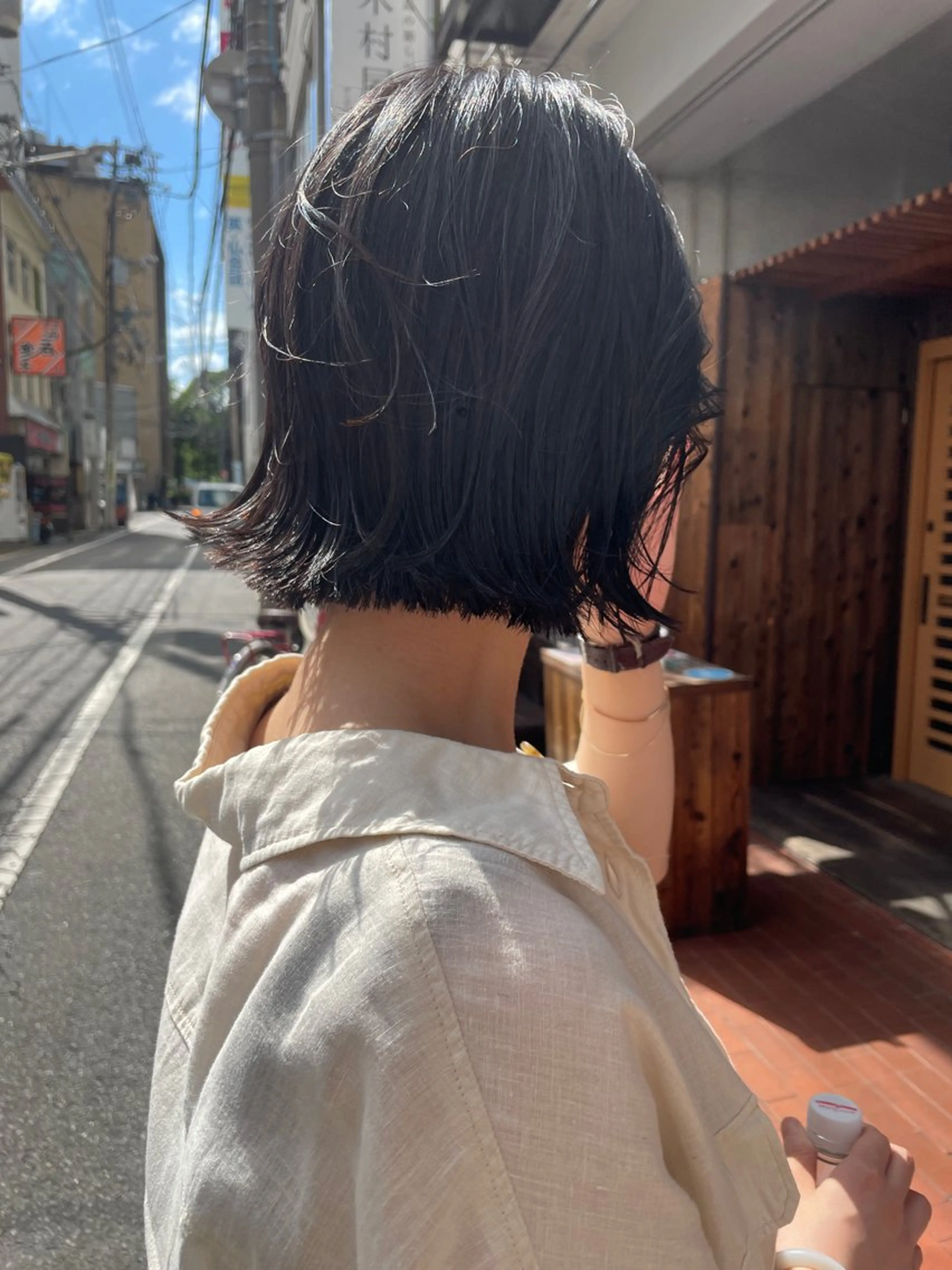 ショート カラー カット ヘアカラー ヘッドスパ さの あやねのヘアスタイル