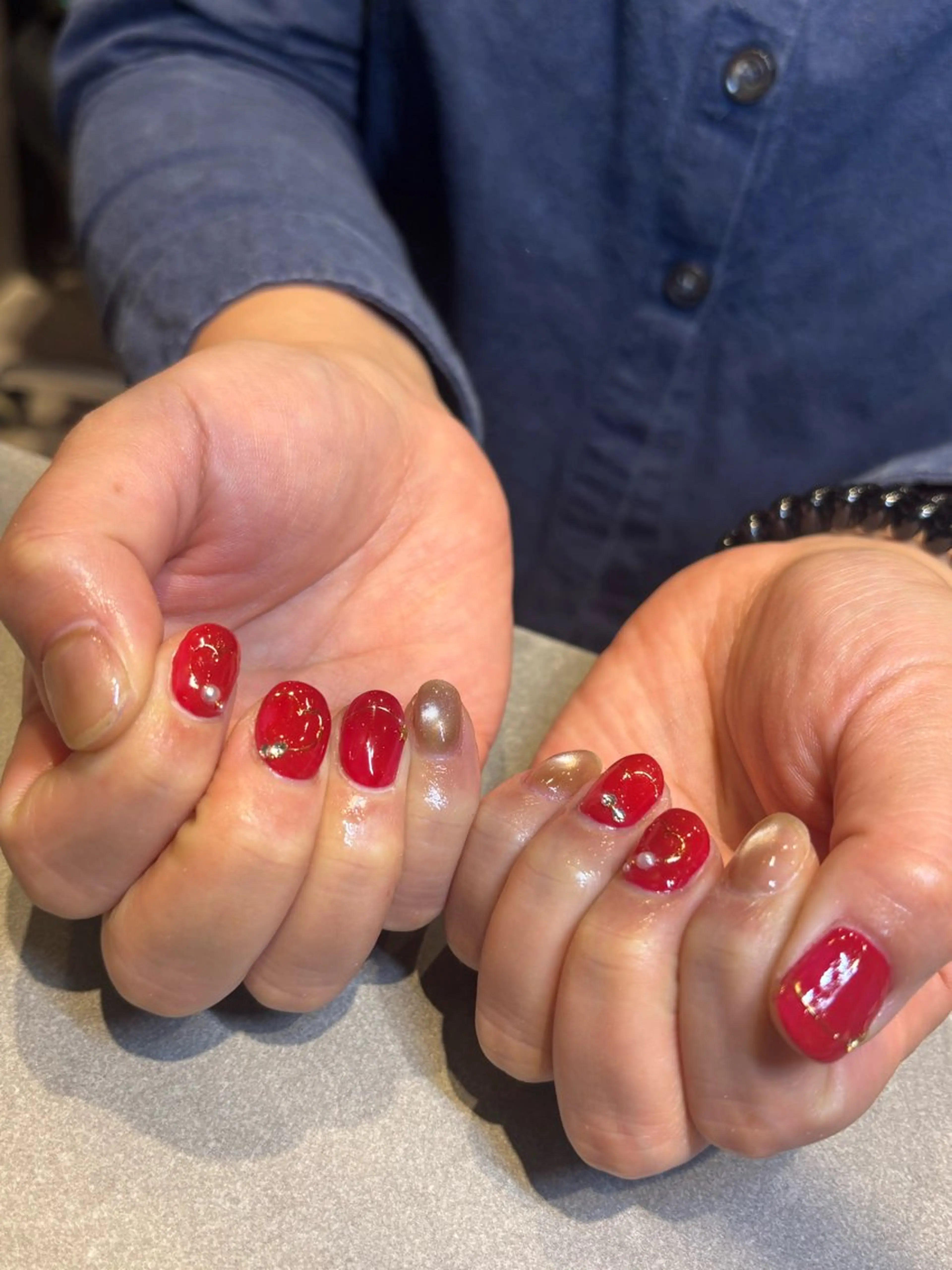 ショート 小川 優果のネイルデザイン