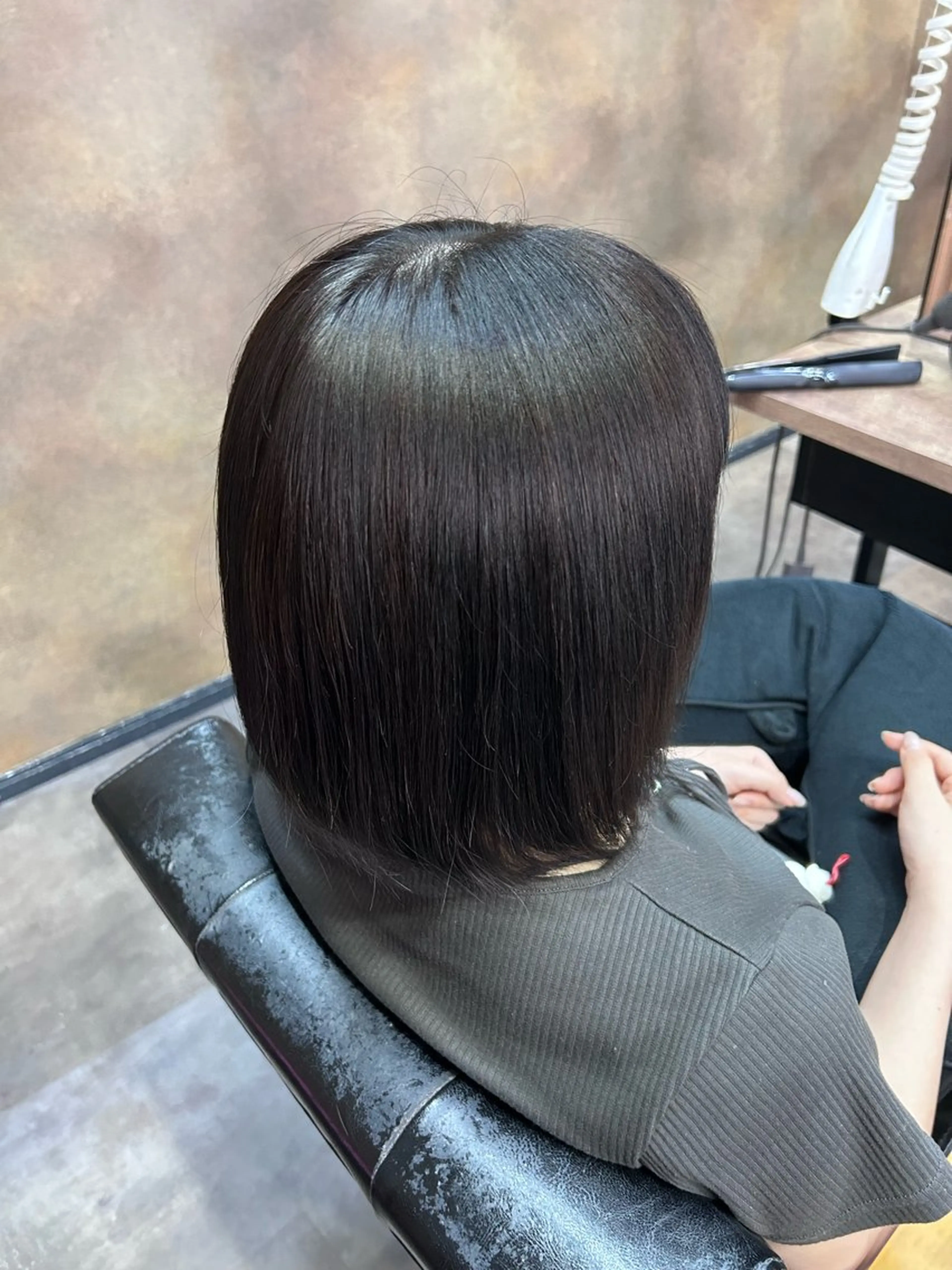 カラー 透明感カラー グレージュ ヘアカラー icon.博多所属・Saki icon.博多のヘアスタイル