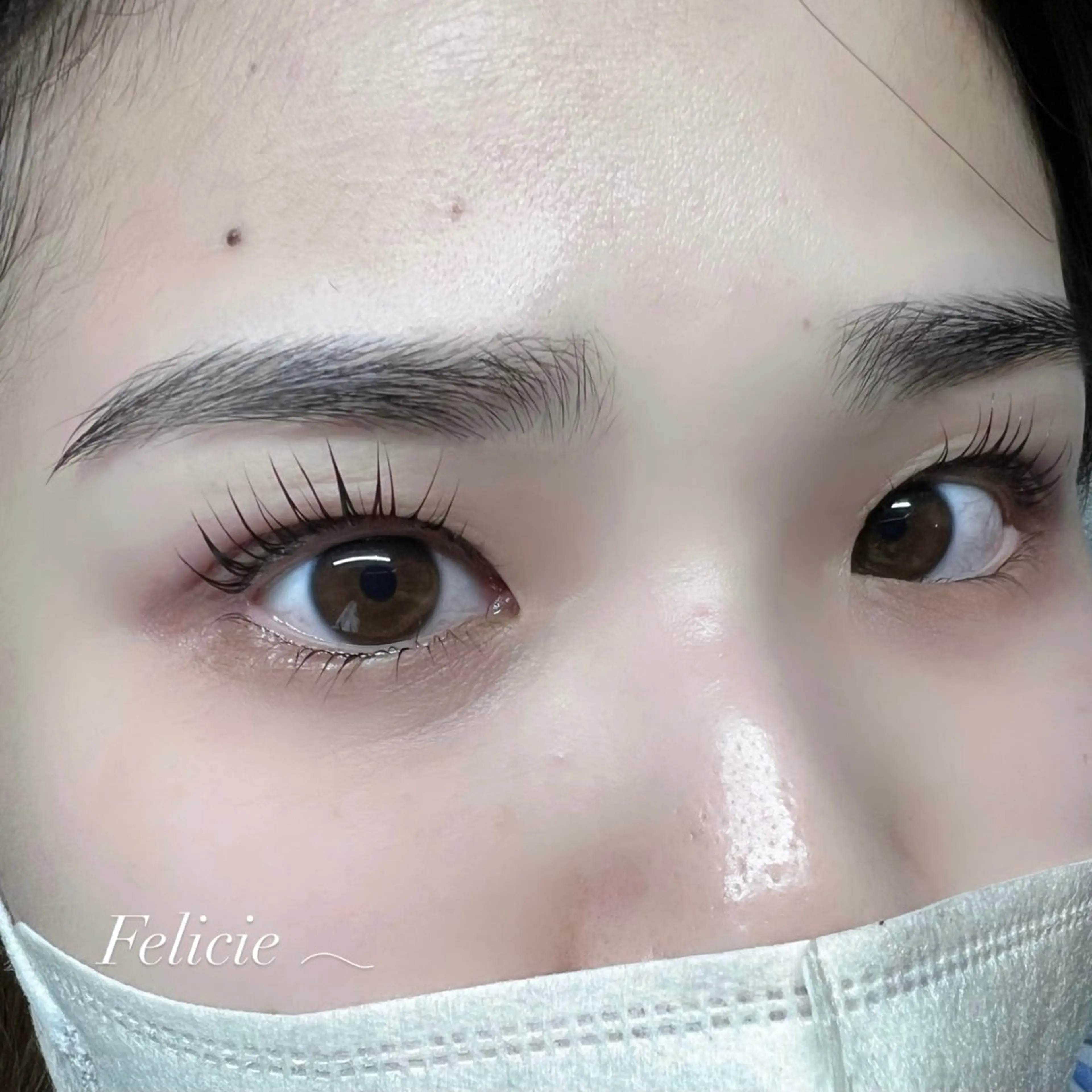 マツエク・マツパ アイブロウ パリジェンヌラッシュリフト ワックス脱毛 眉カット その他(アイブロウ) Felicie＊ Sayakaのマツエク・マツパデザイン