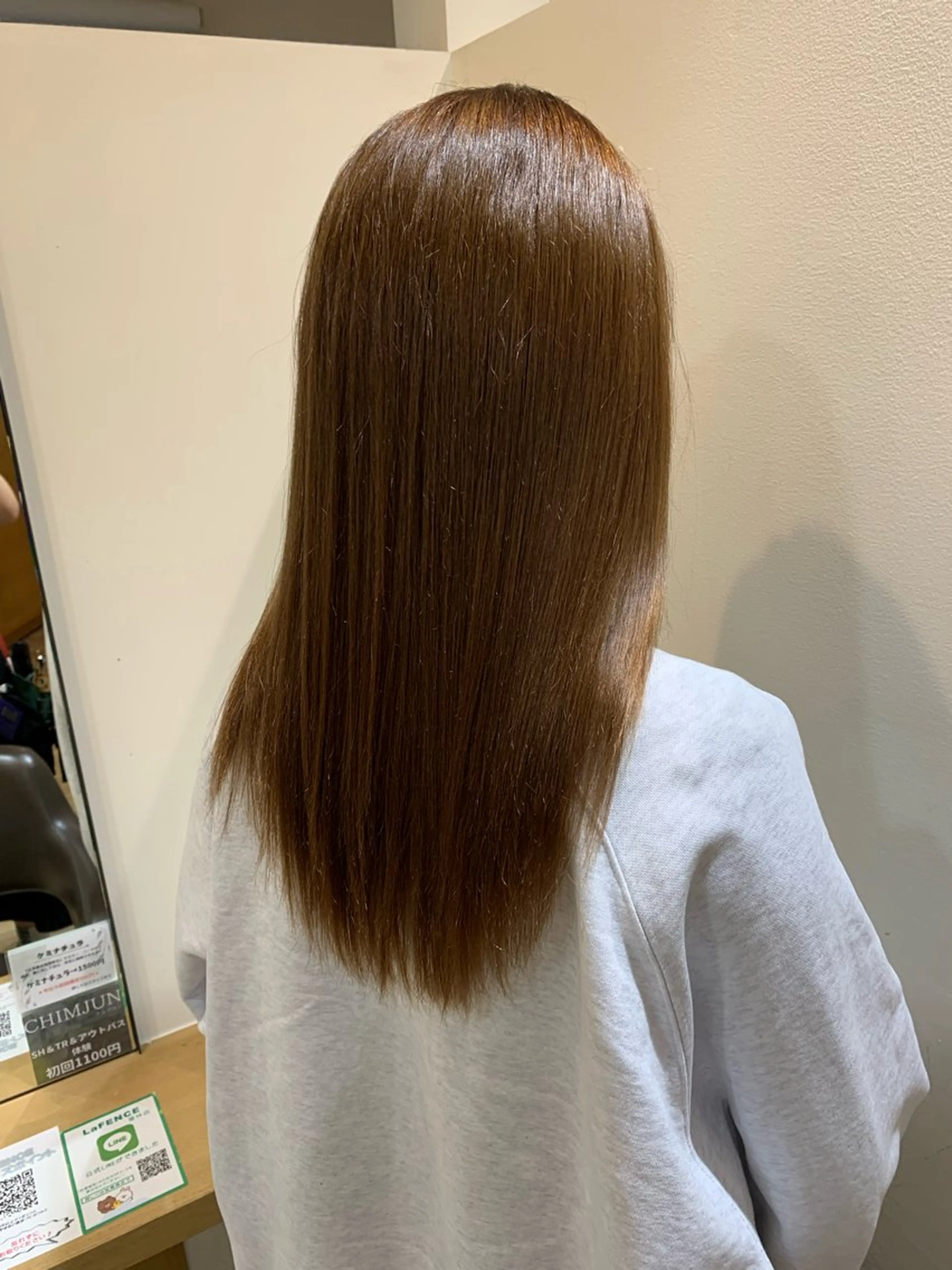 ロング ヘアカラー 🫧透明感 カラー/ うる艶髪/🎀みずきのヘアスタイル