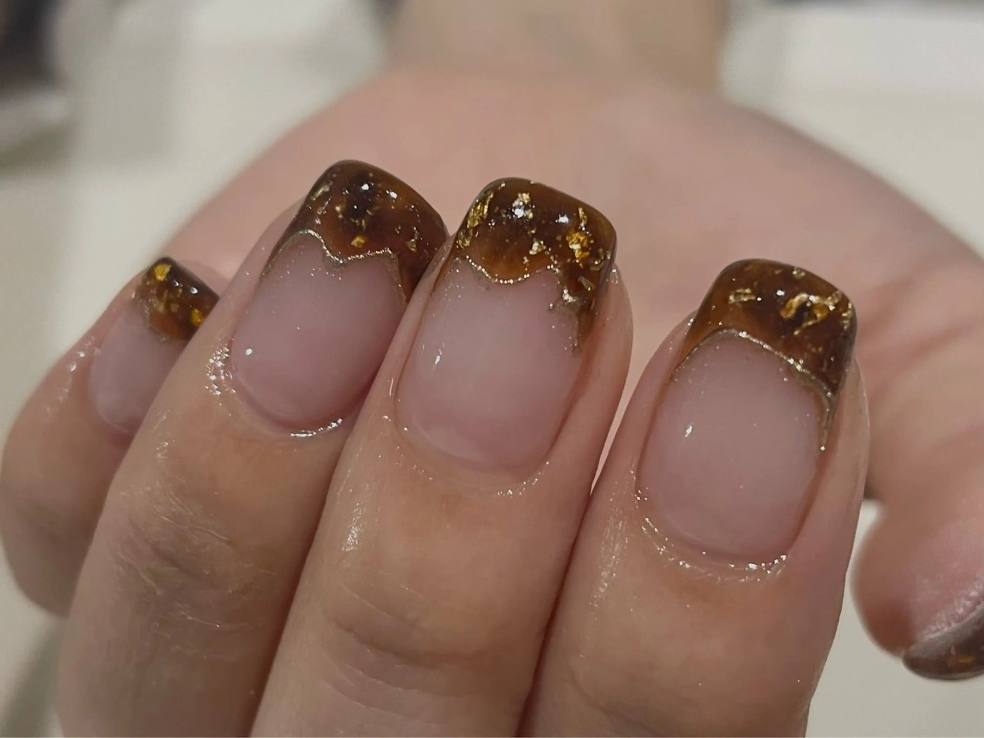 ネイル フレンチネイル BeColorful新宿所属・co nai_lのネイルデザイン