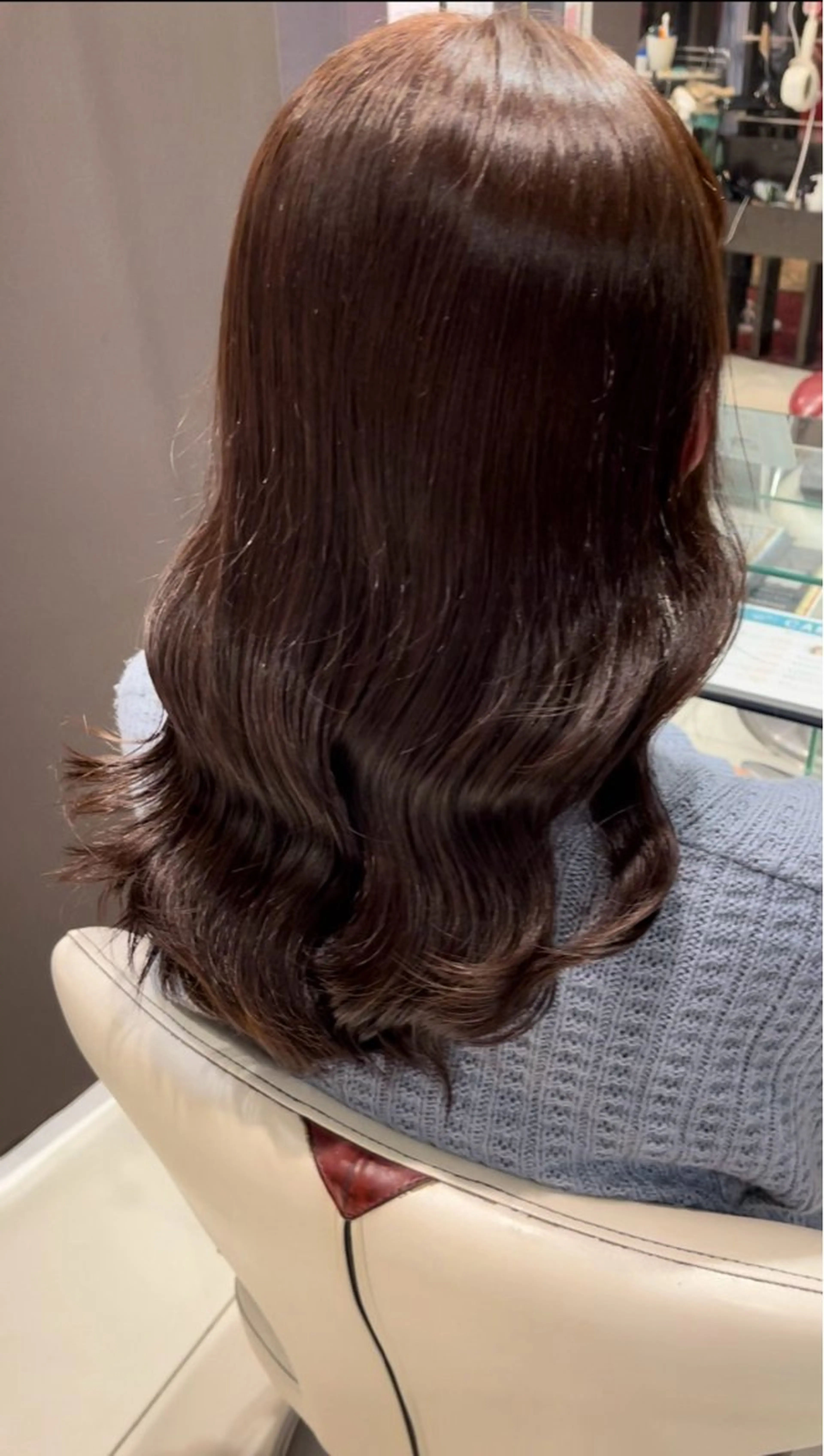 ミディアム カラー ヘアアレンジ 透明感カラー ヘアカラー 🫧透明感カラー/ 髙野めぐ🫧のヘアスタイル
