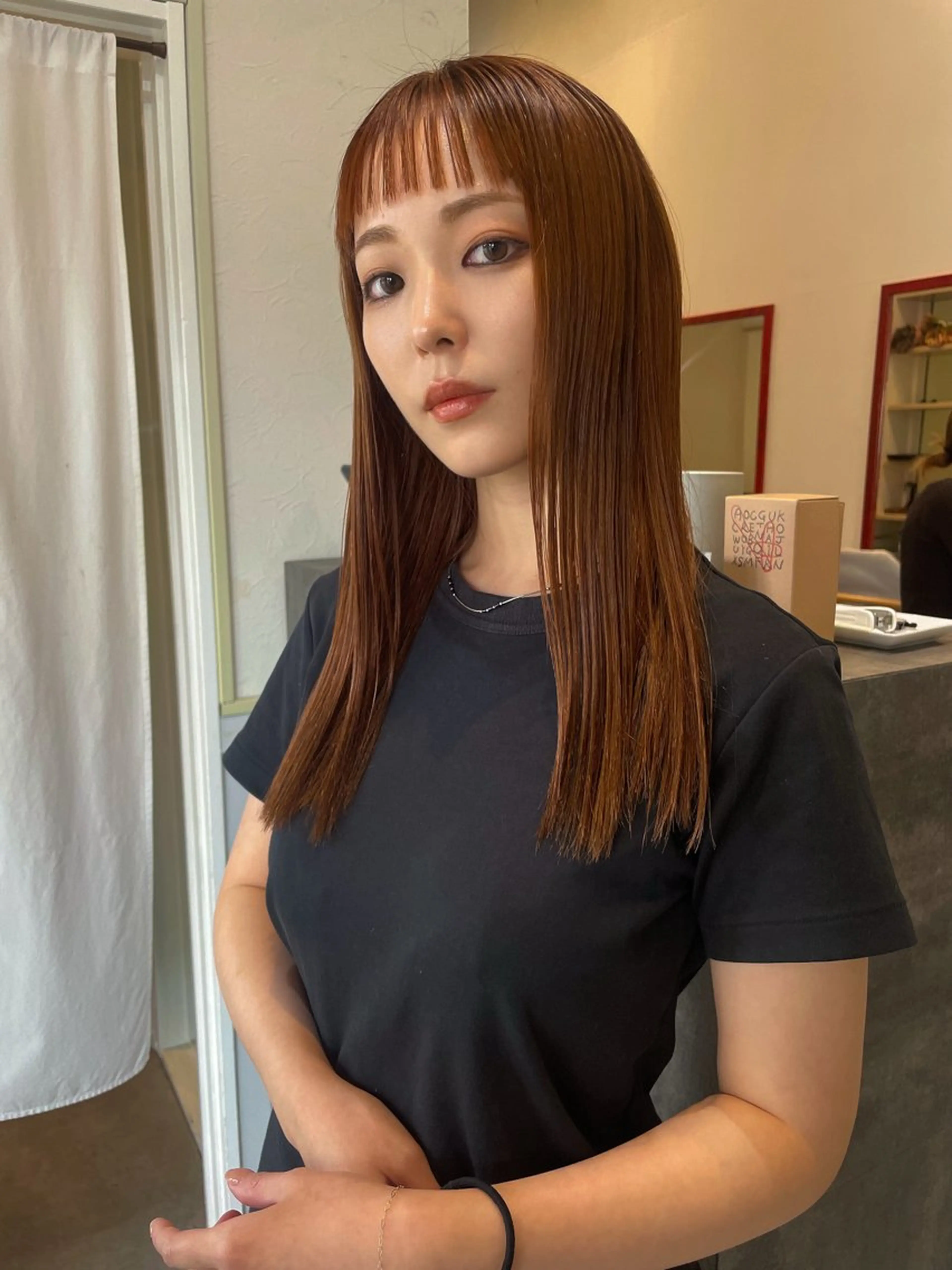 ロング カラー ブリーチ 透明感カラー カット ヘアカラー トリートメント 🌈高田大夢似合わせ 透明感カラー🌈のヘアスタイル