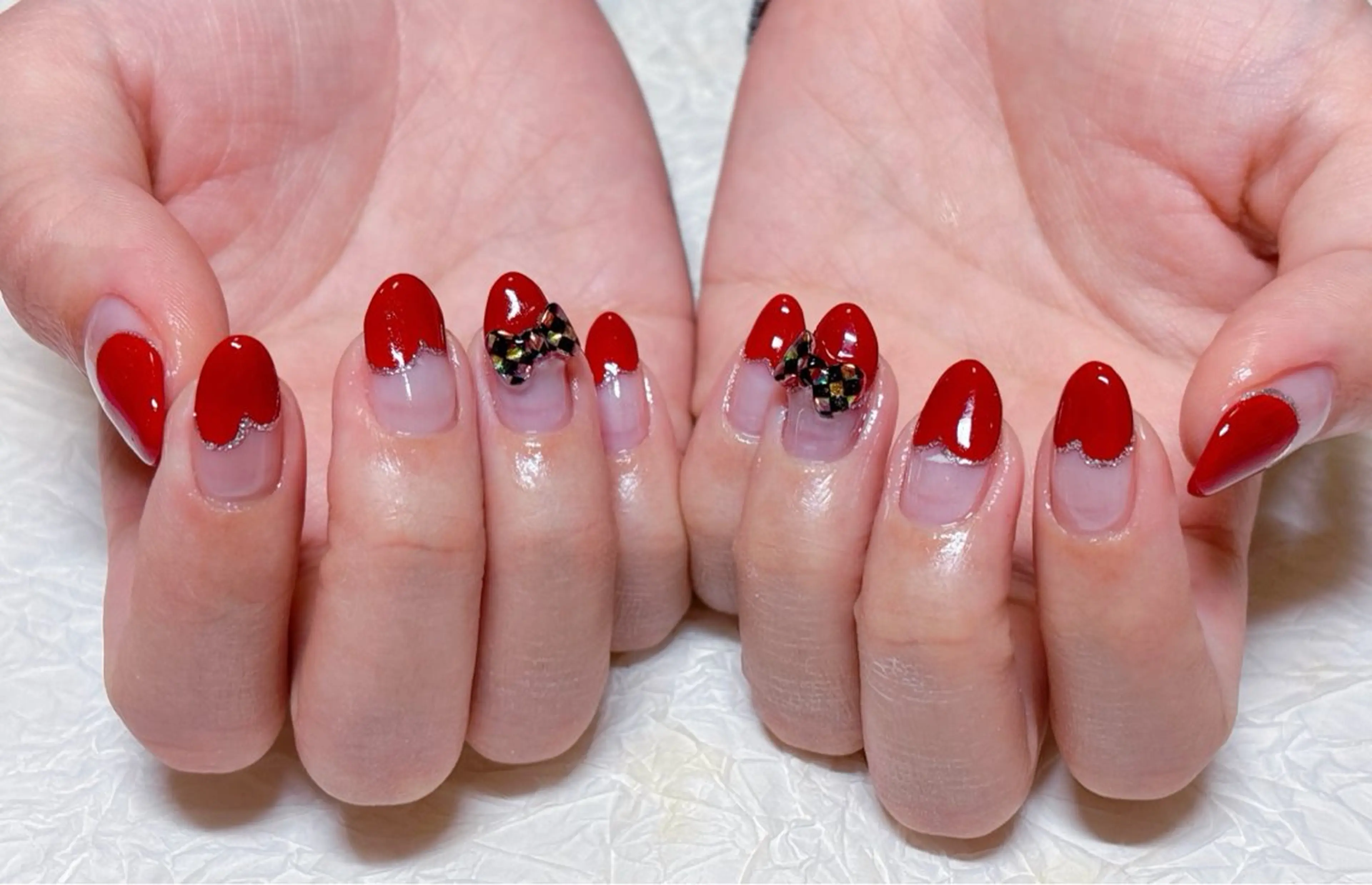 ネイル アートネイル オーロラネイル チークネイル フラッシュネイル フットネイル ハンドネイル ゆ か_Nails💫のネイルデザイン