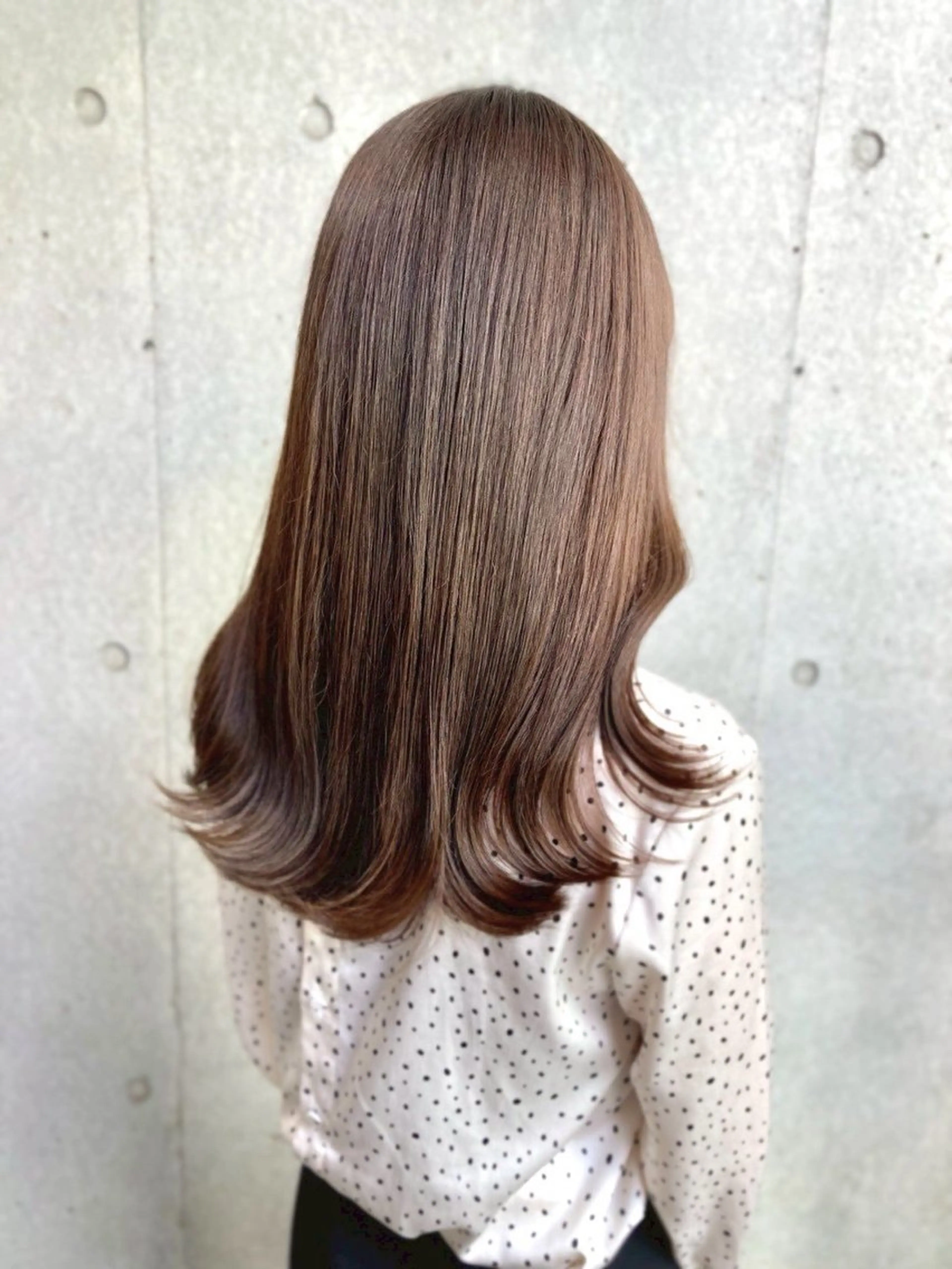 カラー misato 🩶カラーモデル募集のヘアスタイル