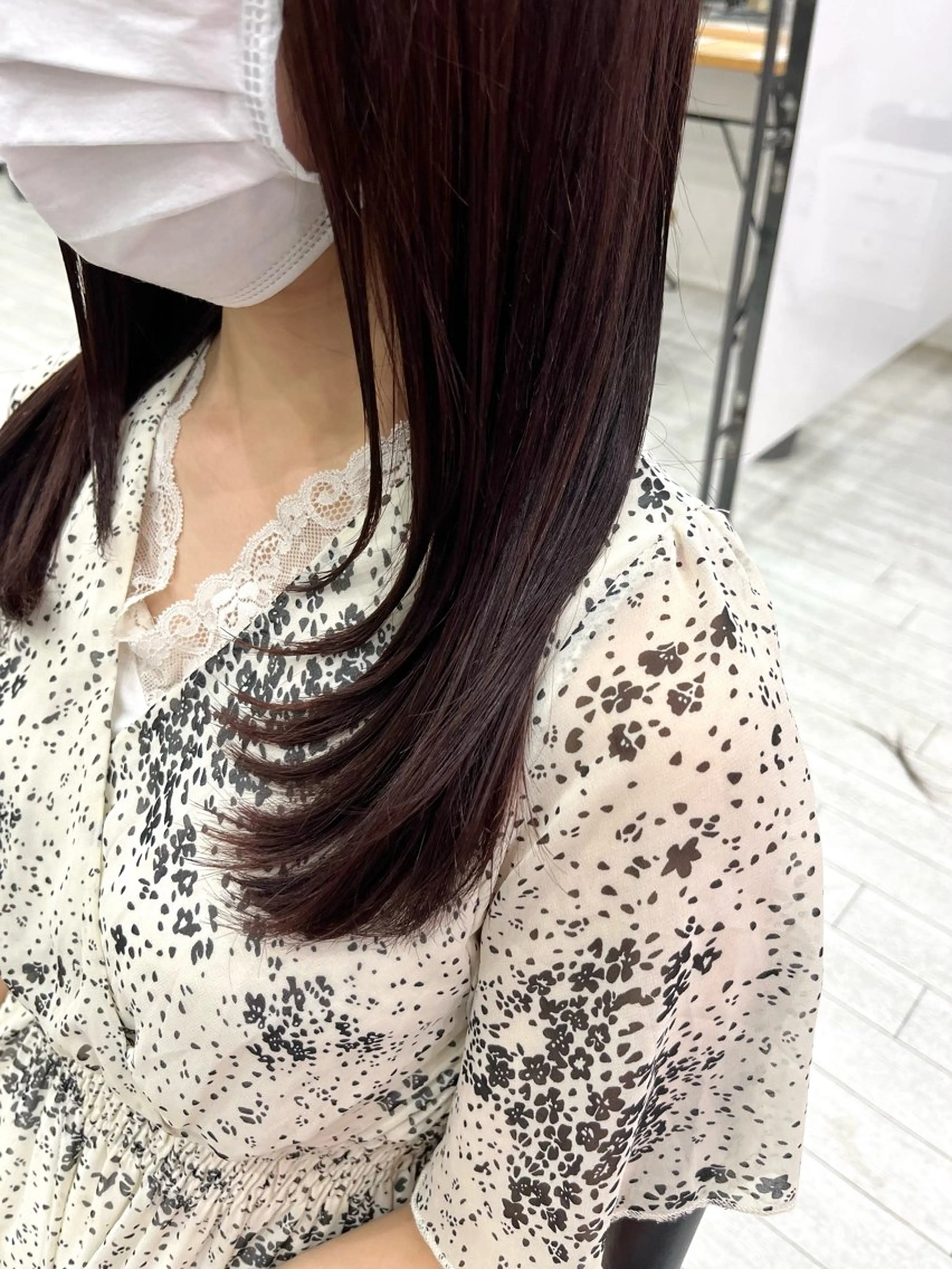 ロング カラー レイヤーカット 南雲 優佑のヘアスタイル