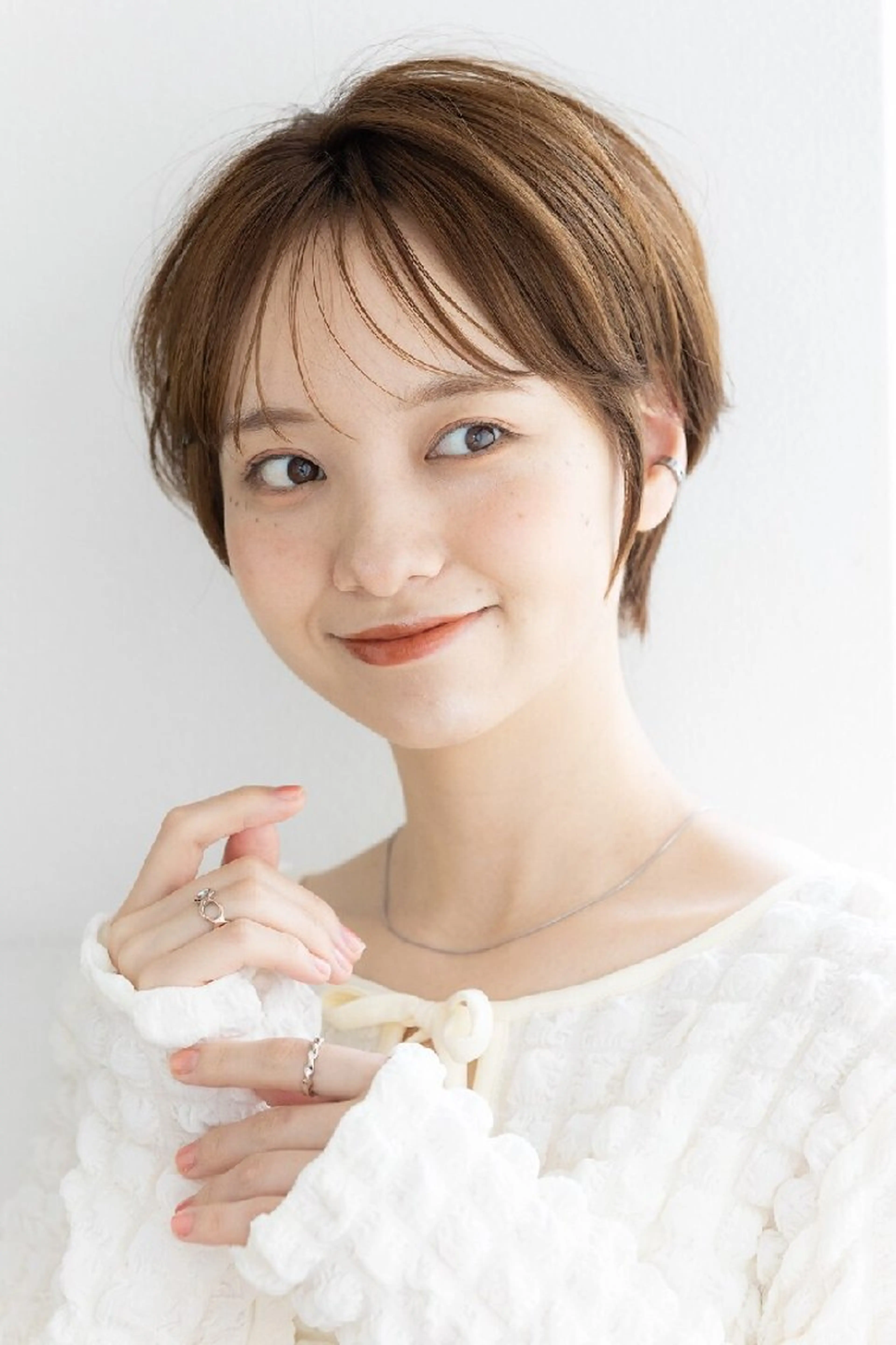 ショート カラー トリートメント 24時間営業中‼️ 髪質改善/美容師レムのヘアスタイル