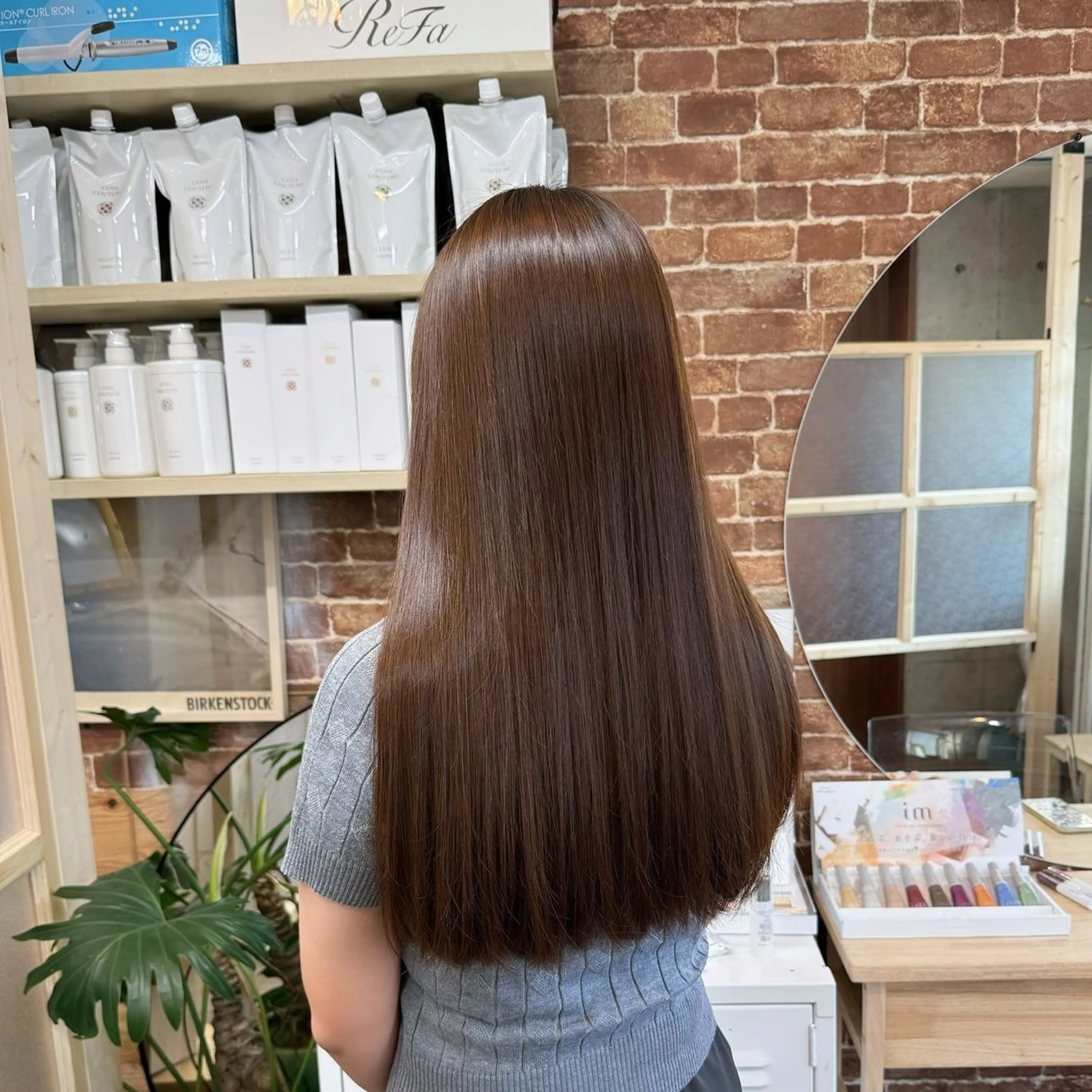 ロング カット サワムラ ソナタのヘアスタイル
