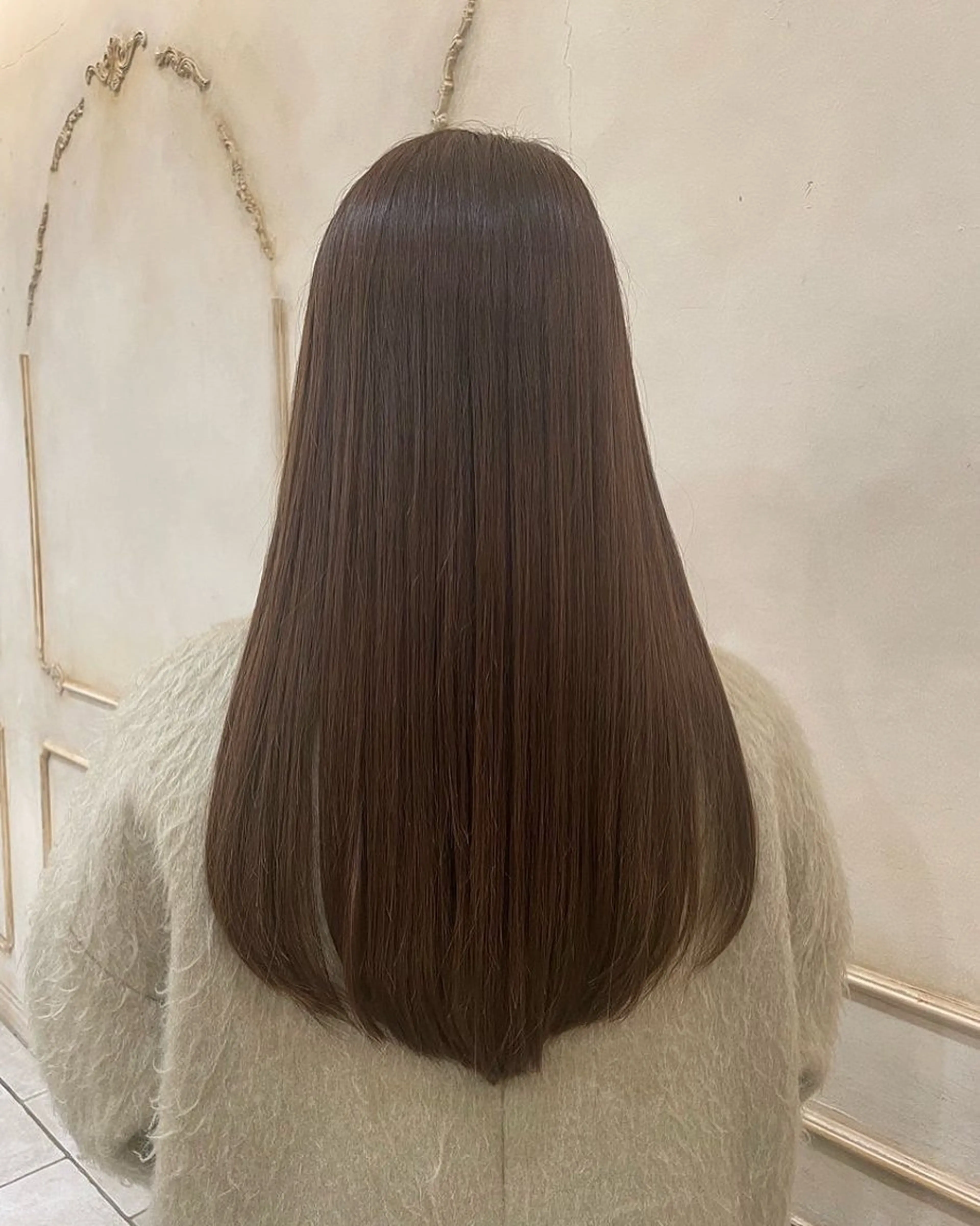 ロング 🖤Keina🖤 大人上品カラー.*˚のヘアスタイル