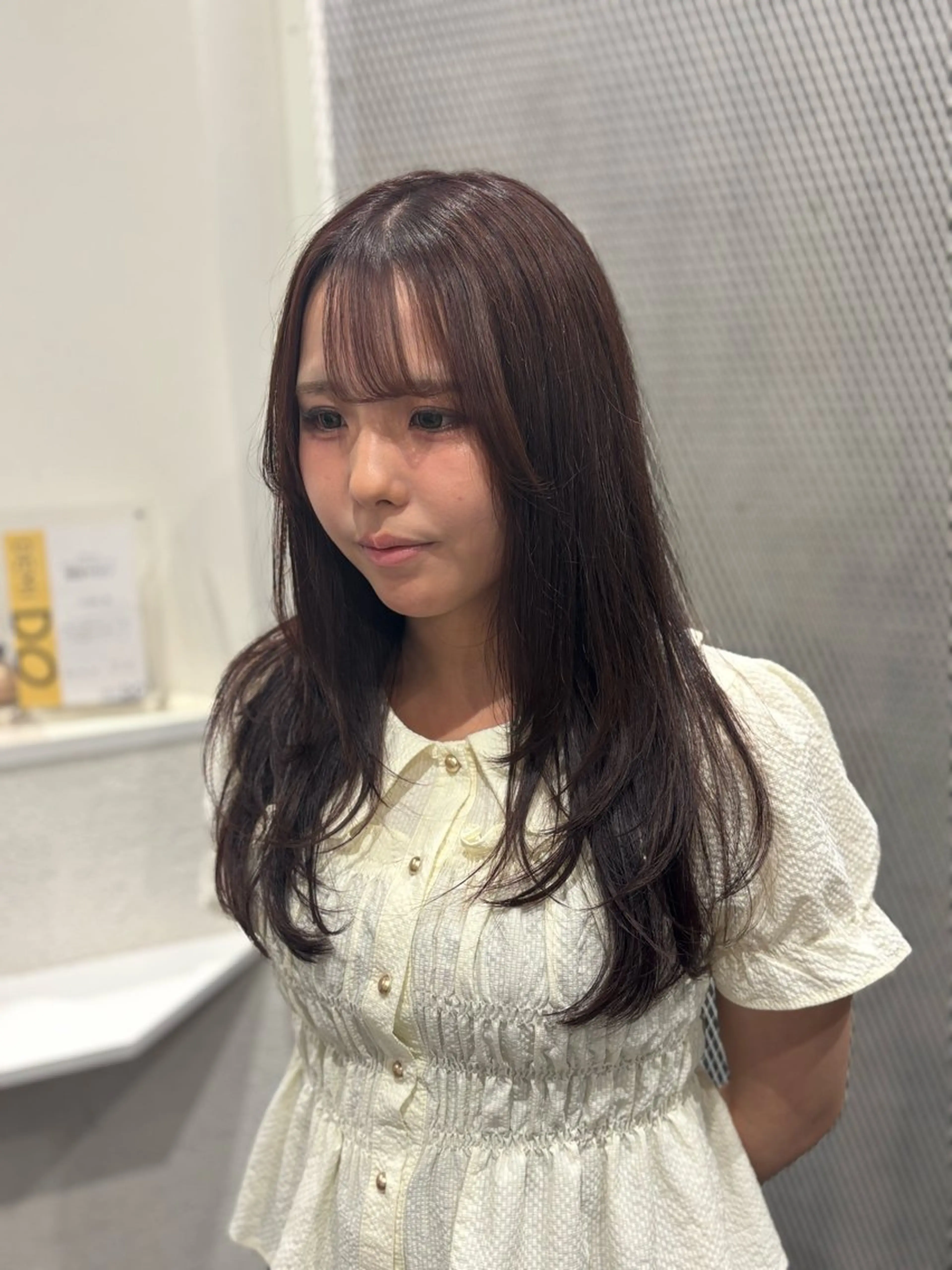 セミロング レイヤーカット カット トリートメント cocotte宜喜 弘希のヘアスタイル