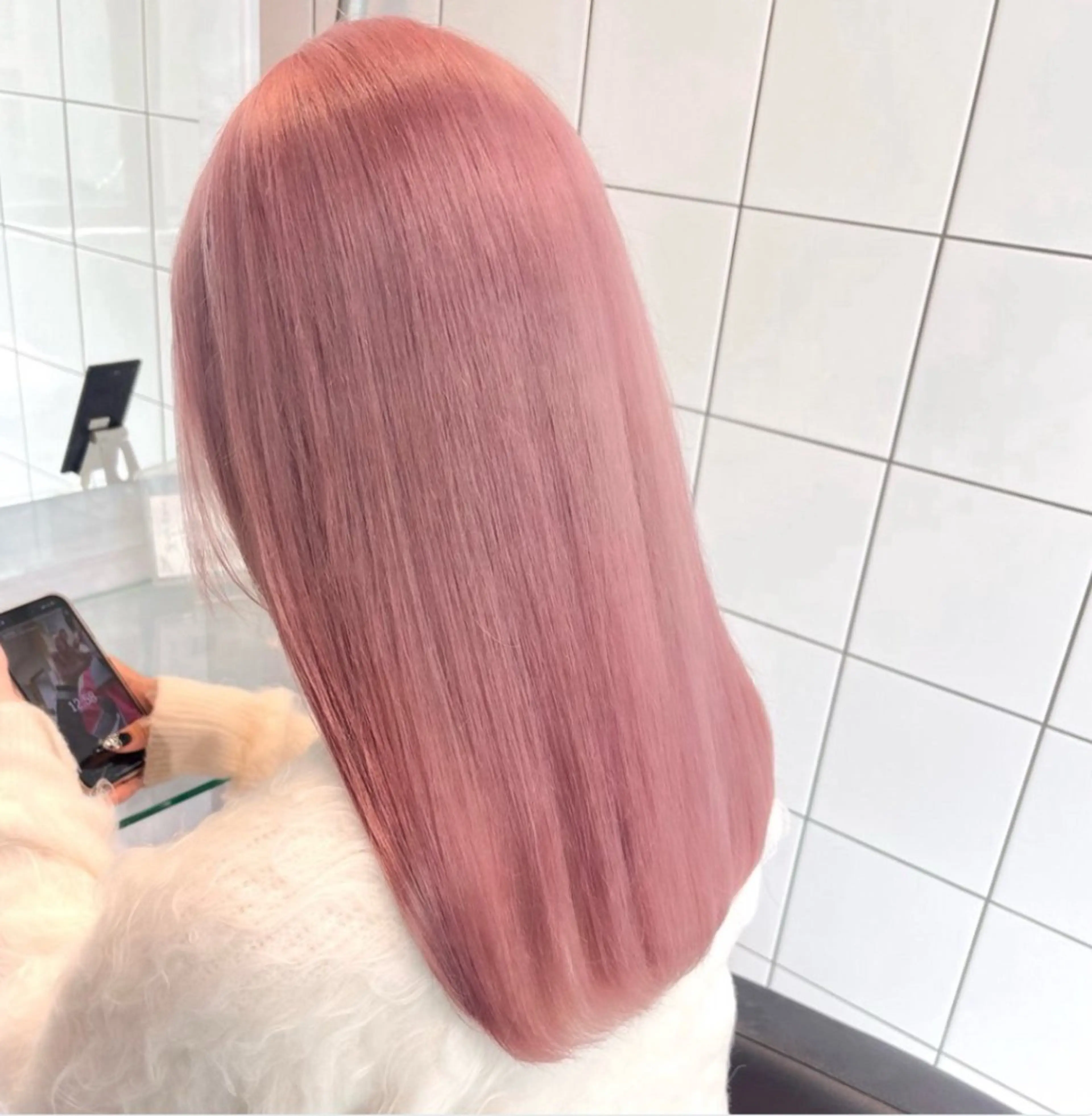 ロング カラー 🫧透明感カラー支持 No.1🫧‪ハルカのヘアスタイル