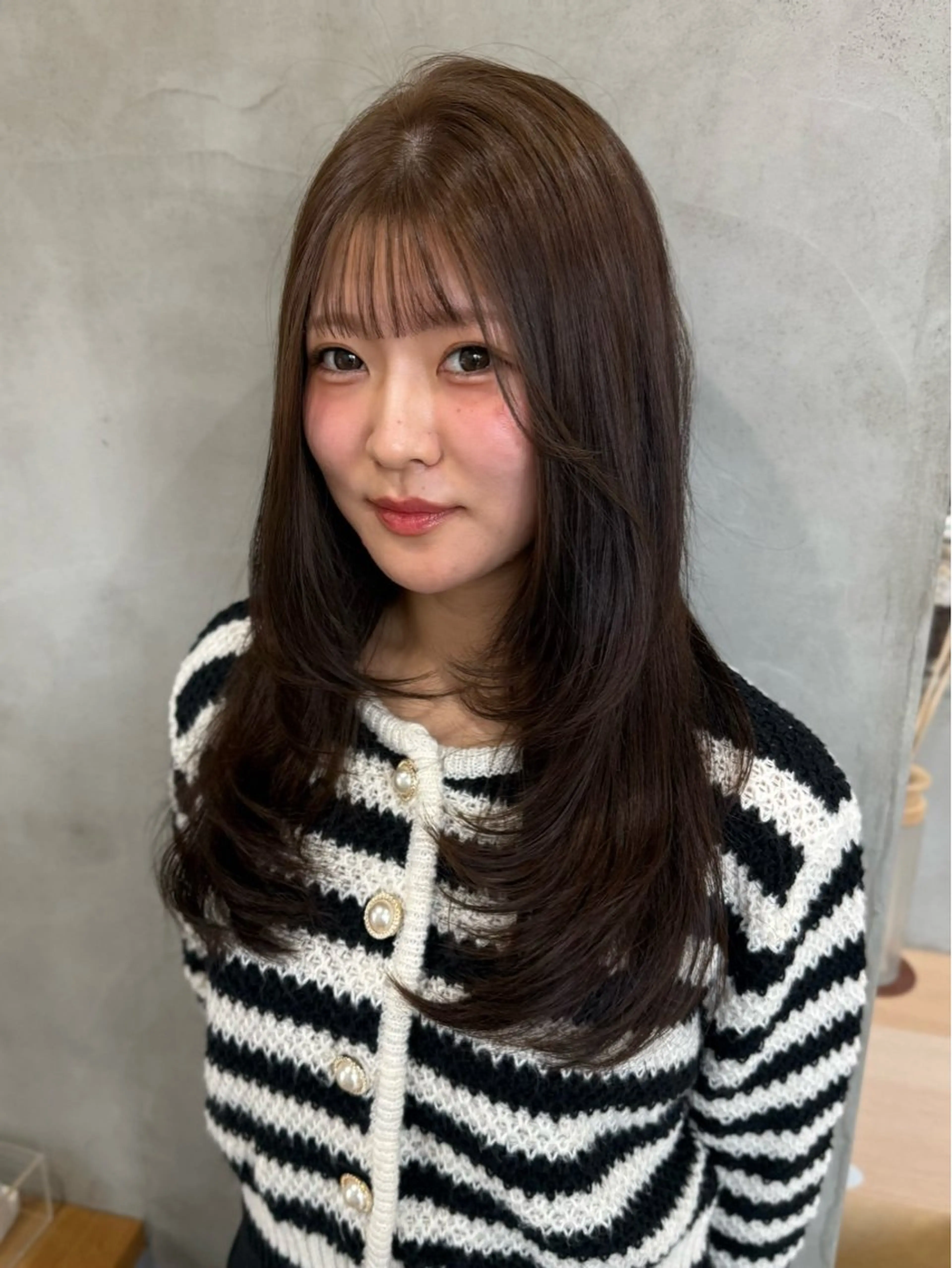 ロング レイヤーカット カット ヘアカラー トリートメント 88 hair design所属・🫧ハルカ🫧 レイヤーカットのヘアスタイル