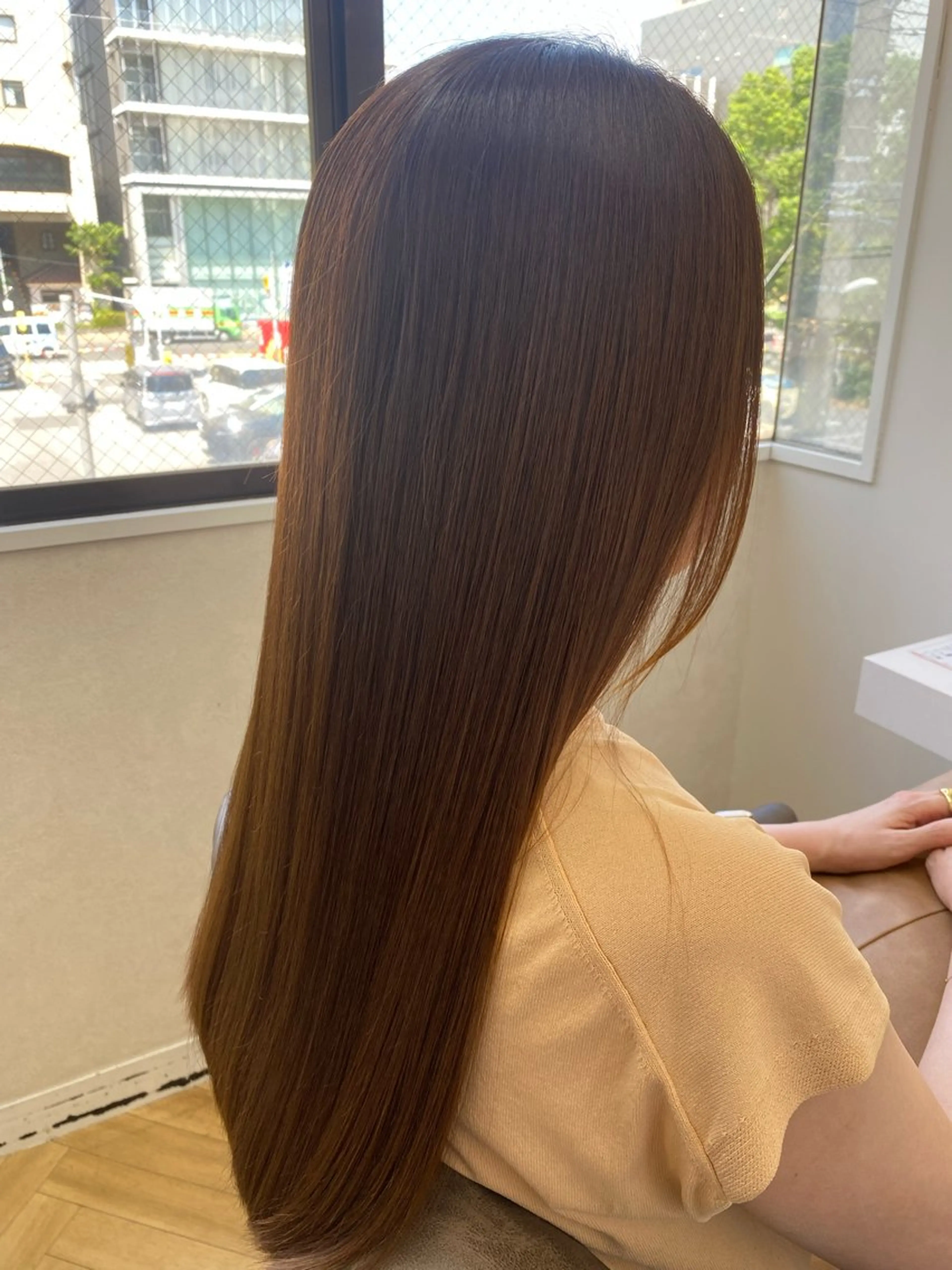 ロング ロング カット ヘアカラー トリートメント ヘッドスパ 日高伸太朗 [tocca船橋]のヘアスタイル