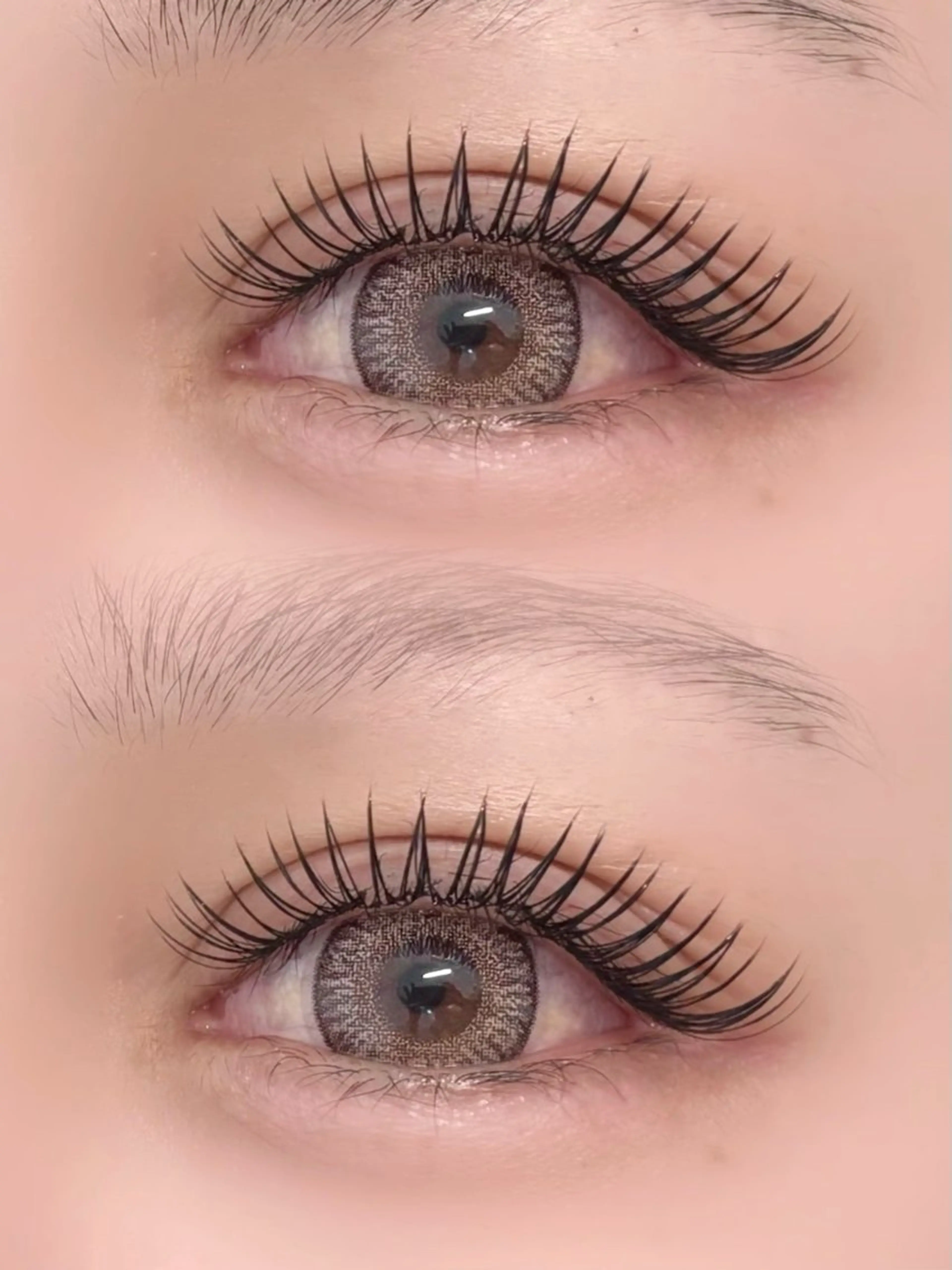 マツエク・マツパ フラットラッシュ 目尻長め マツエク アトリエFAM所属・アイラッシュ アトリエFAMのマツエク・マツパデザイン