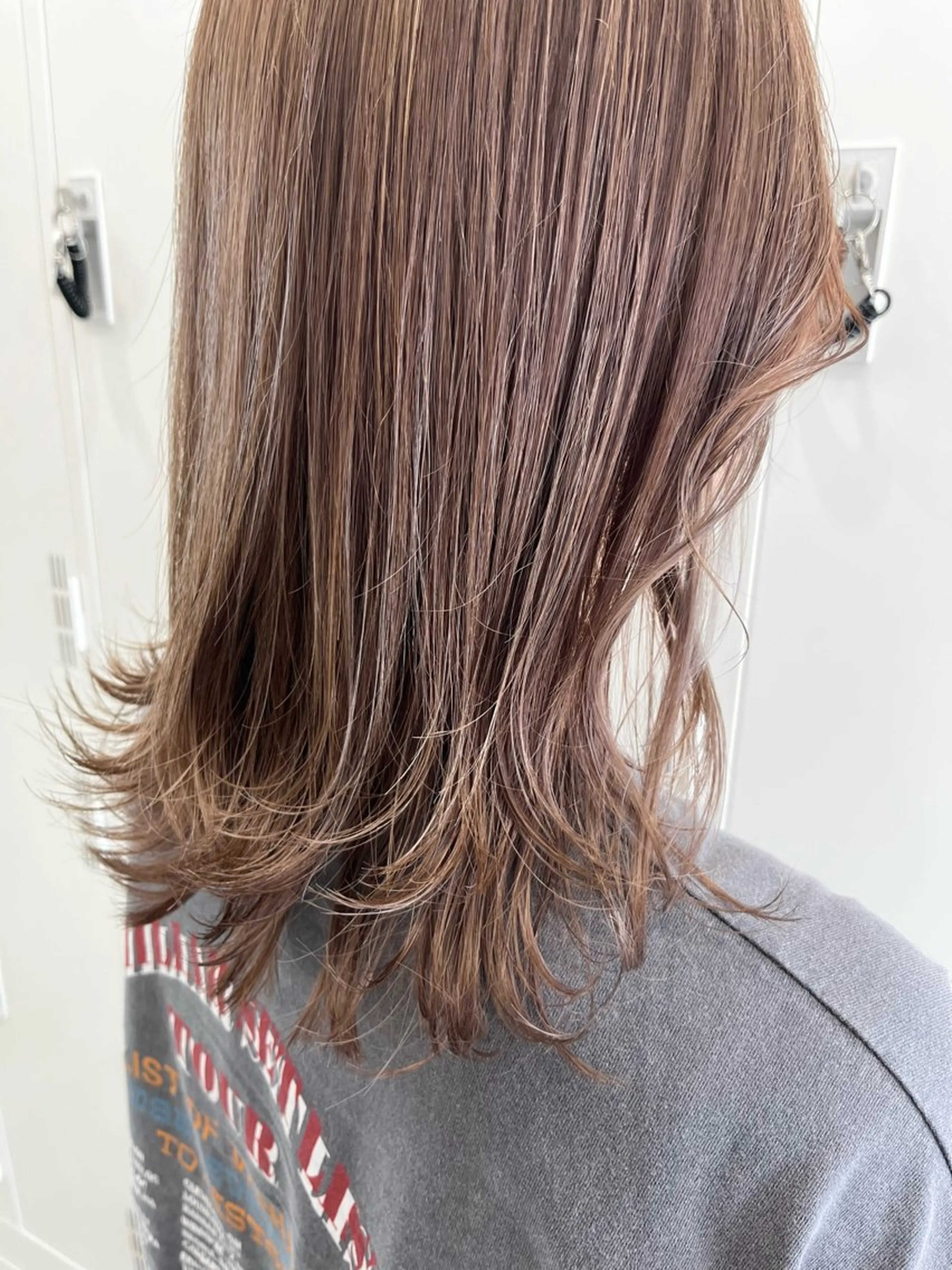 ミディアム カラー ヘアカラー トリートメント 上尾/ママ美容師🫧 𝐌𝐞𝐢のヘアスタイル