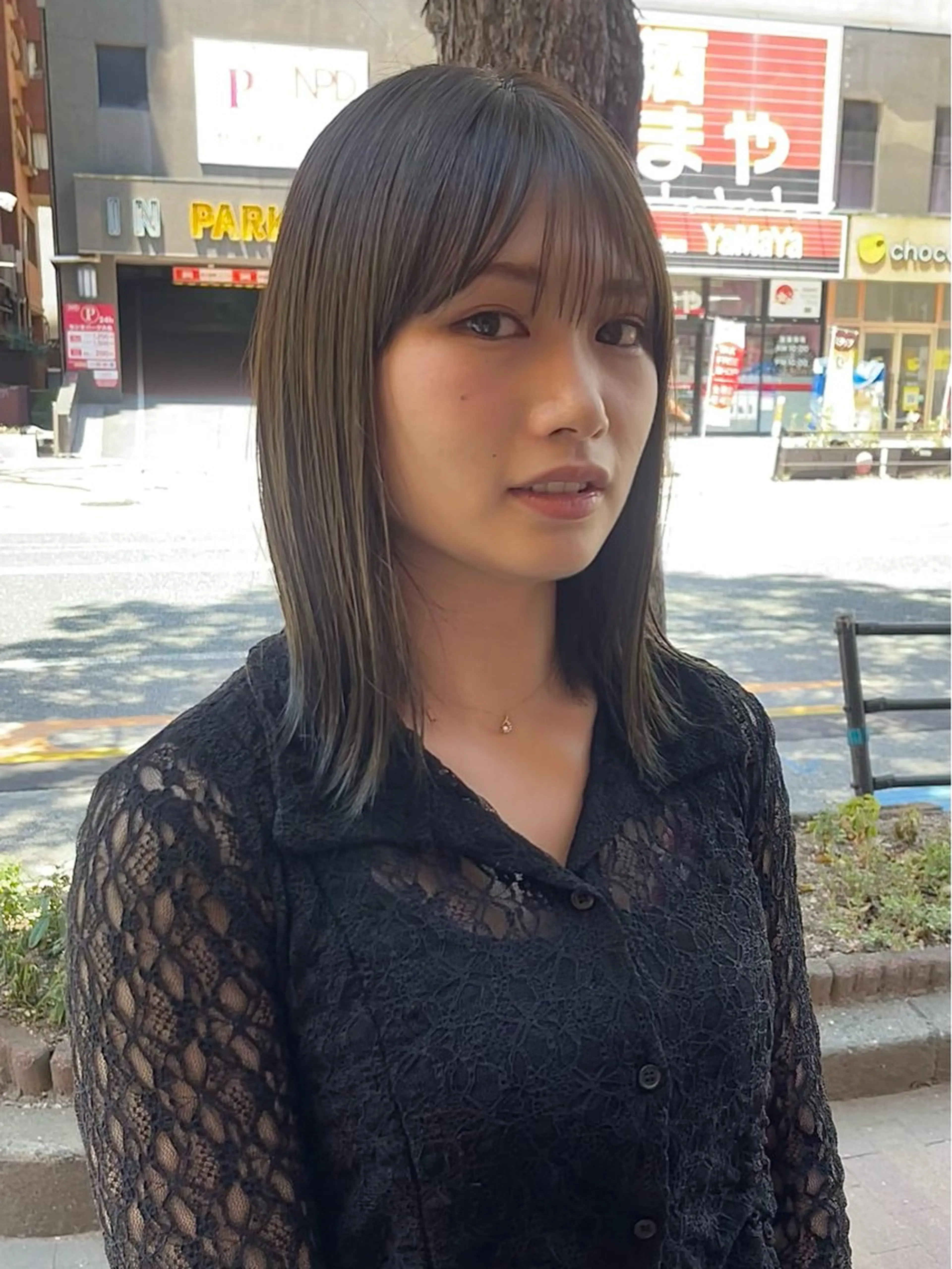 ミディアム ヘアカラー トリートメント 園田 渉 ◤SHIKIO◢のヘアスタイル