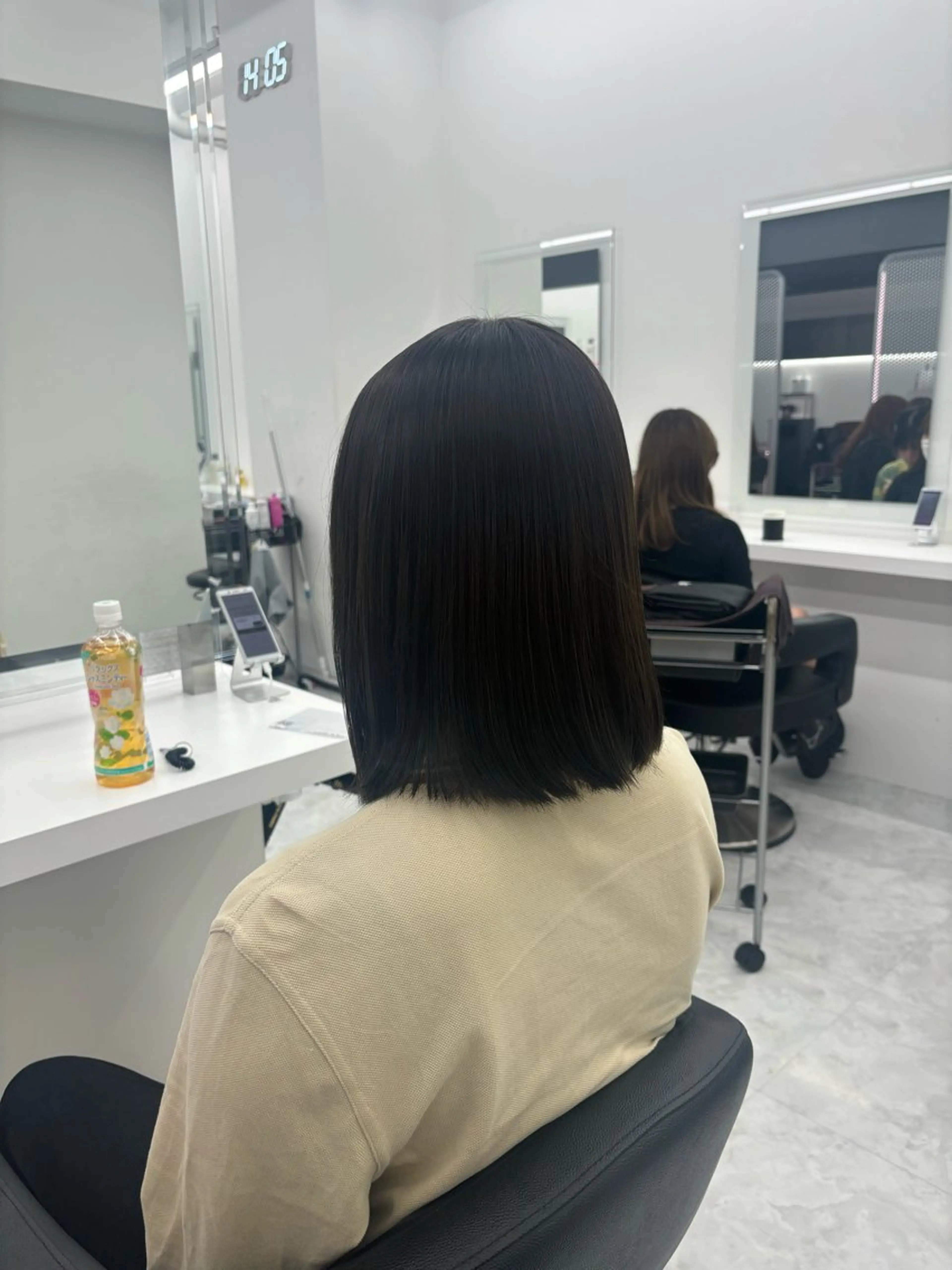セミロング カラー ヘアカラー トリートメント 🤍レイヤー/顔周り 暖色hirari🤍のヘアスタイル
