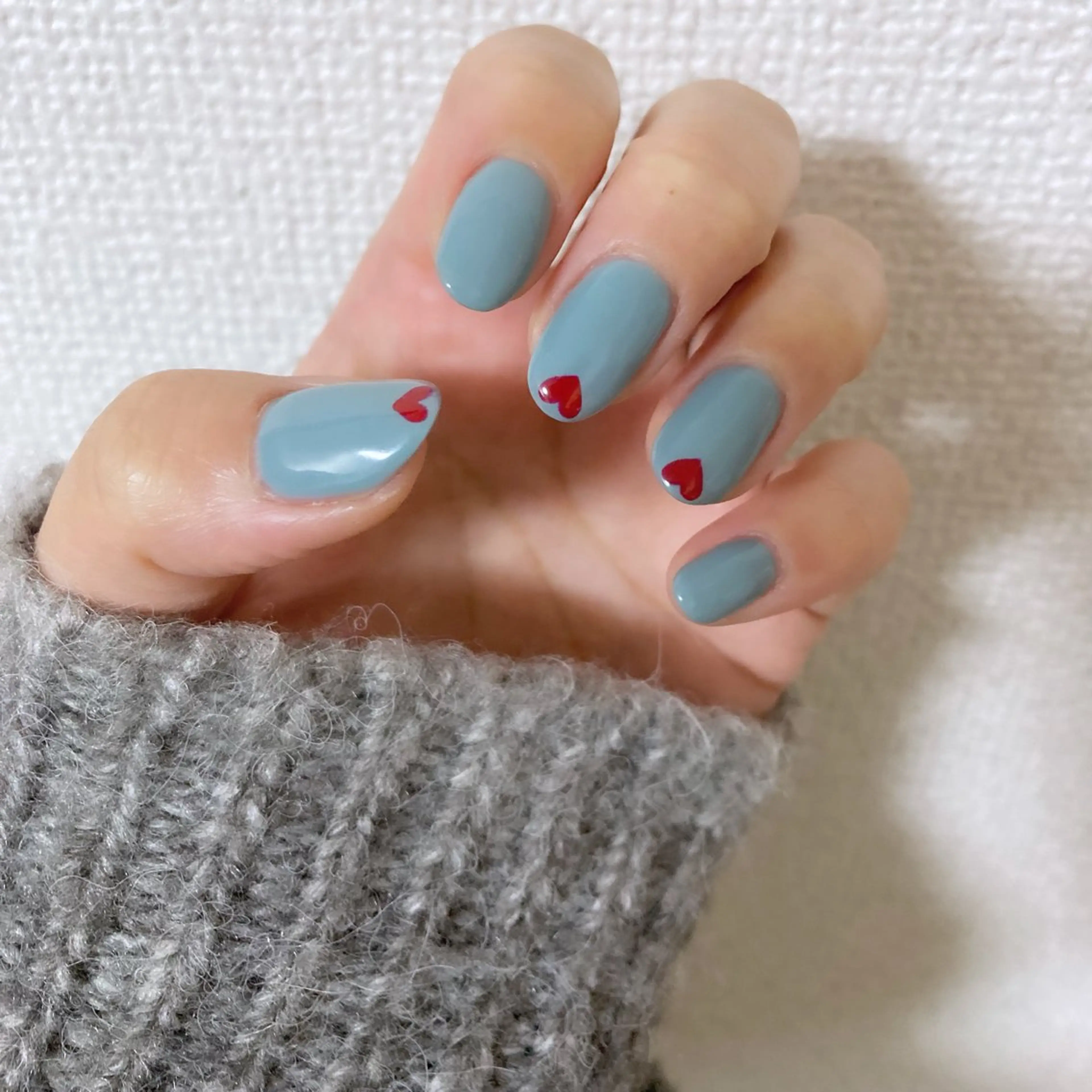 ネイル ハート RicottEYELASH&NAIL所属・下城 葵のネイルデザイン