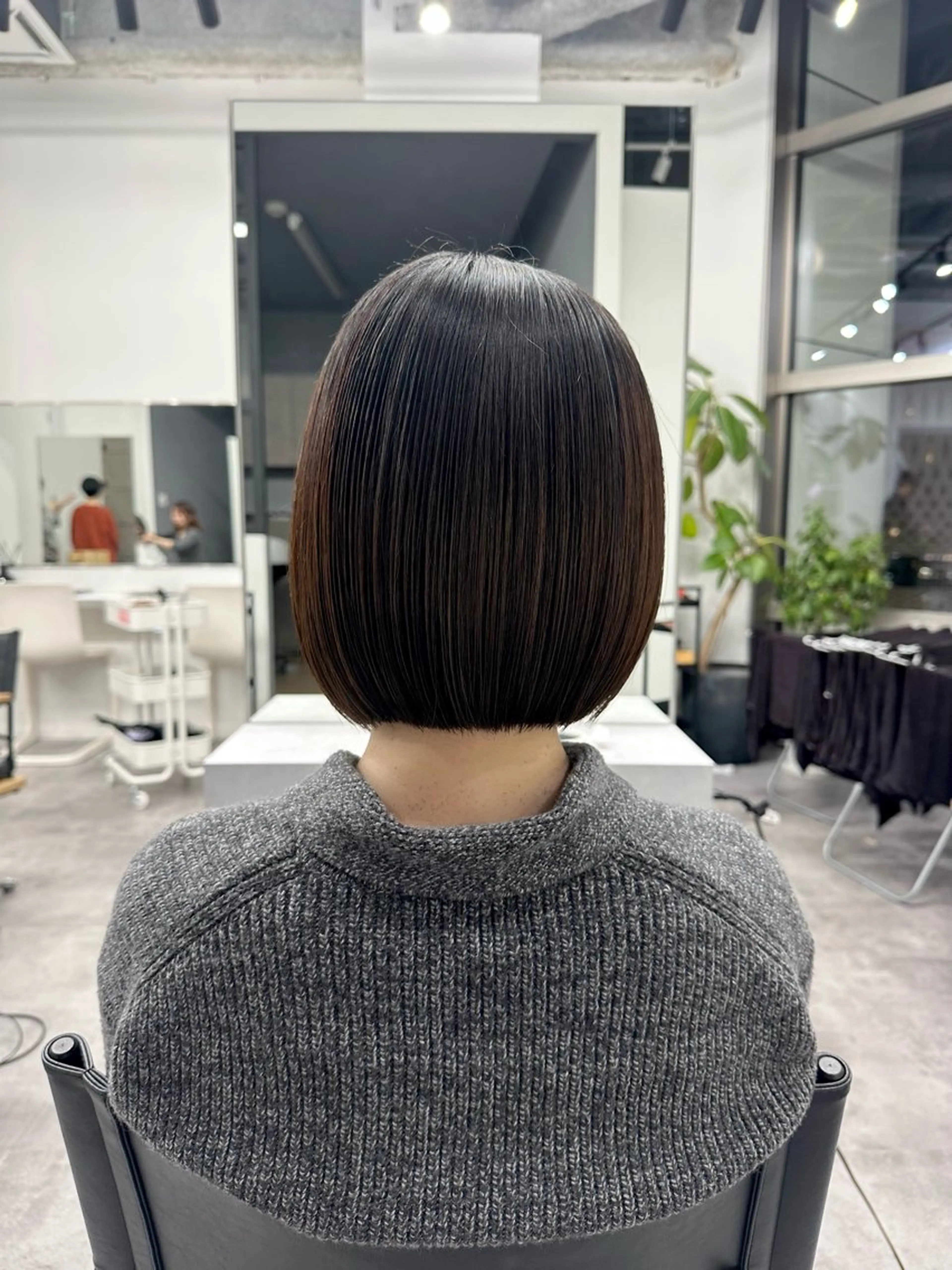 ミディアム カット ごとう さなのヘアスタイル