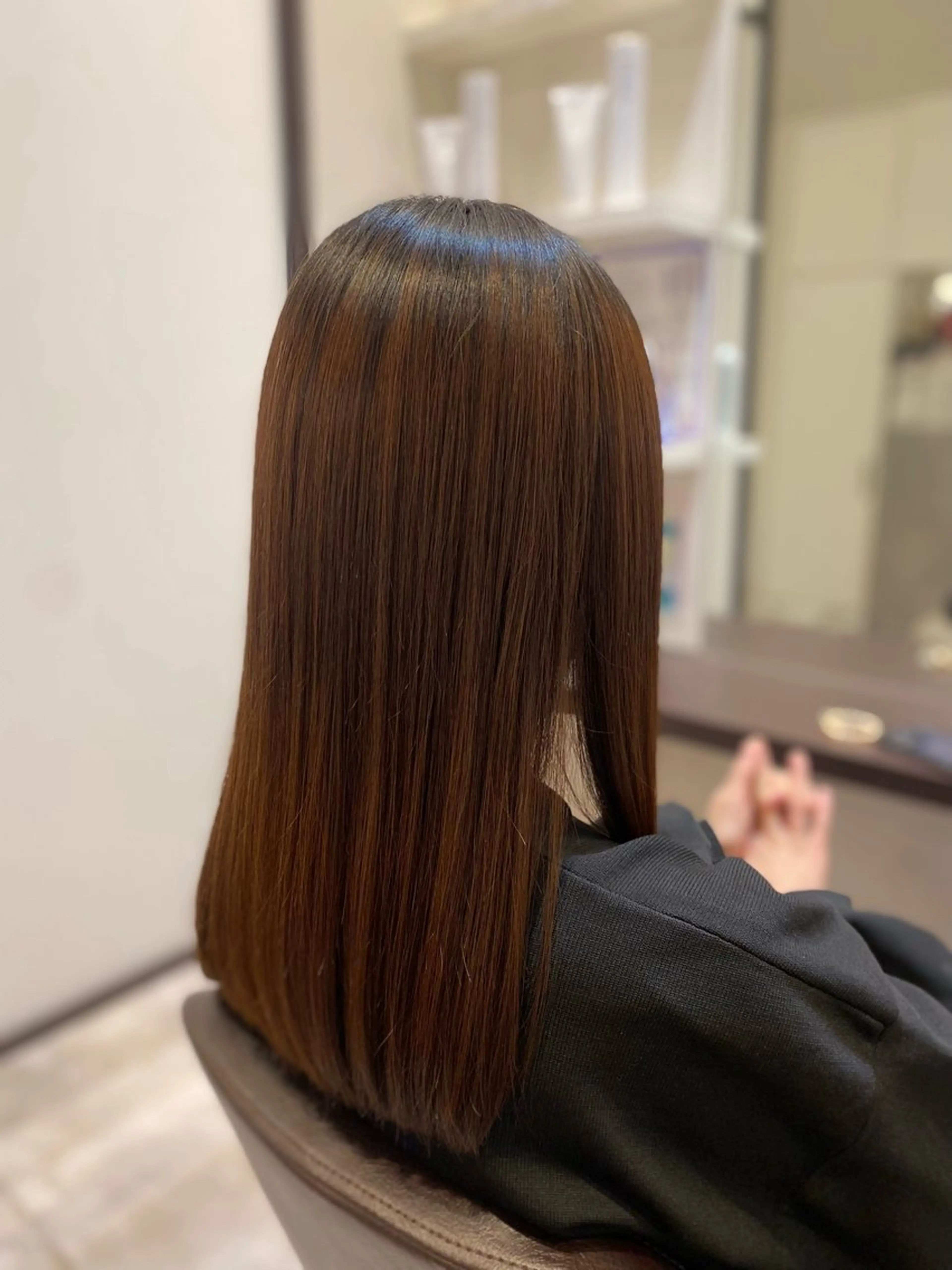 ロング 山下 ちひろのヘアスタイル